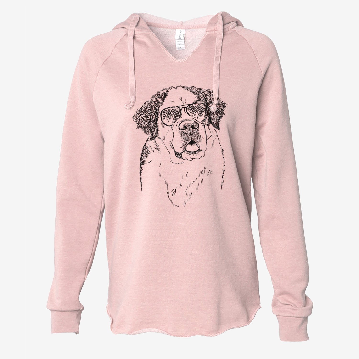 Hook the Saint Bernard - Cali Wave Hooded Sweatshirt