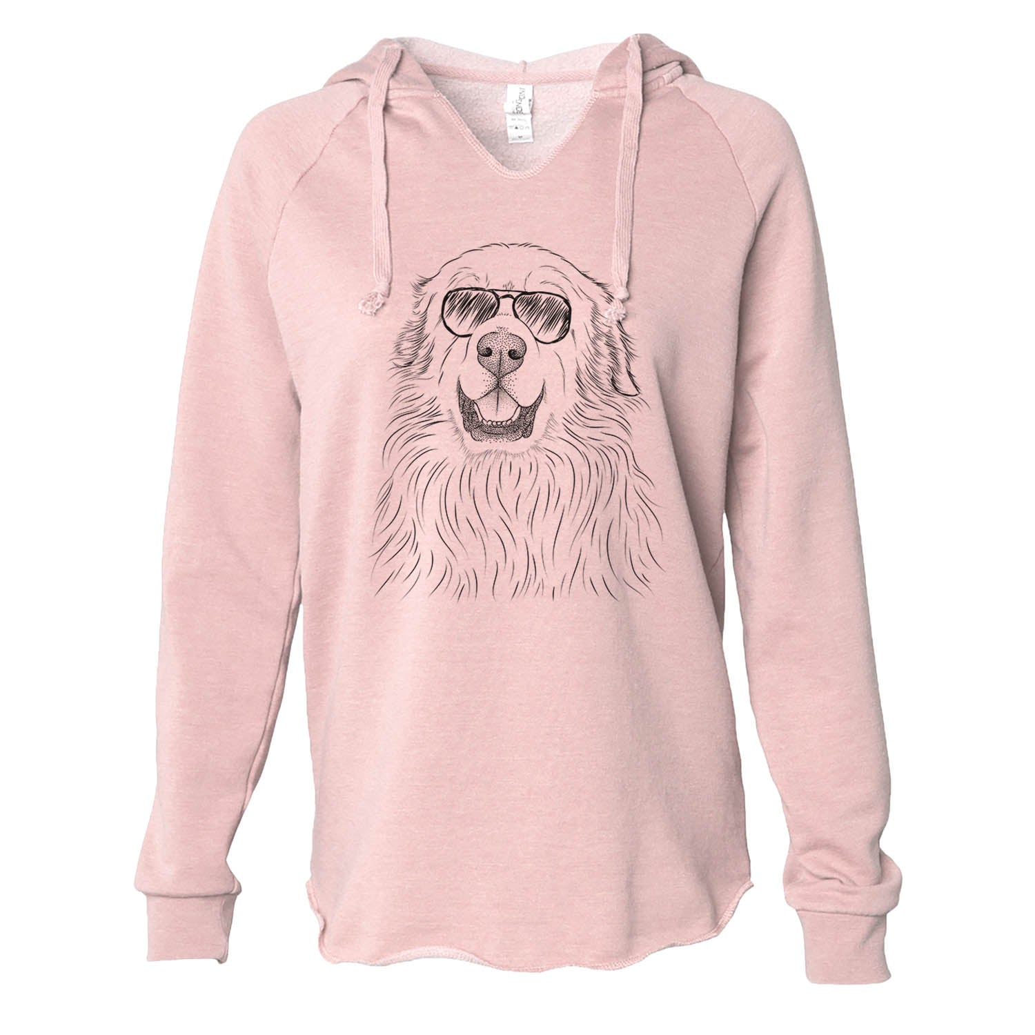 Horton the Great Pyrenees - Cali Wave Hooded Sweatshirt