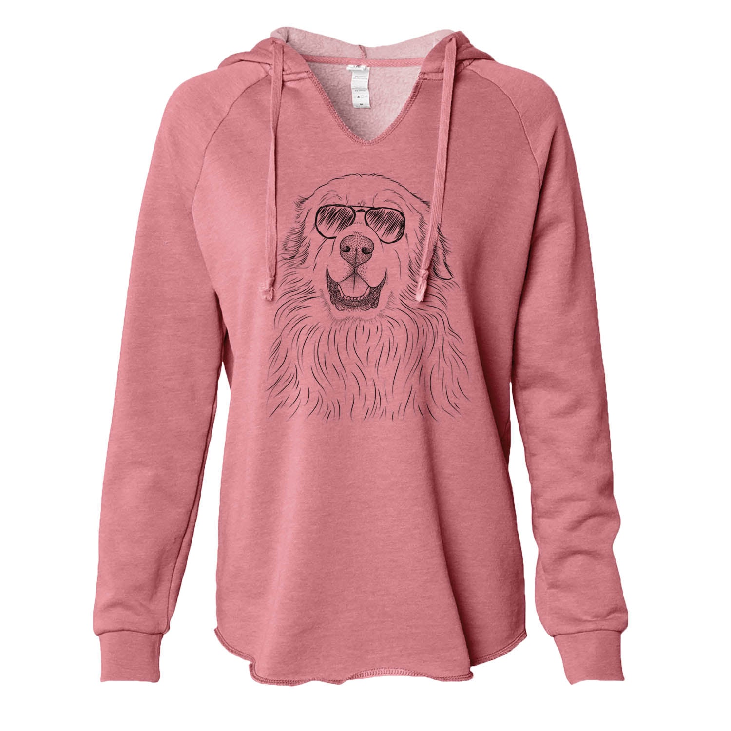 Horton the Great Pyrenees - Cali Wave Hooded Sweatshirt