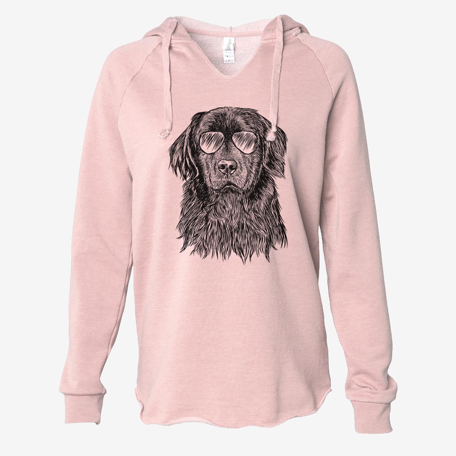 Jinx the Newfoundland - Cali Wave Hooded Sweatshirt