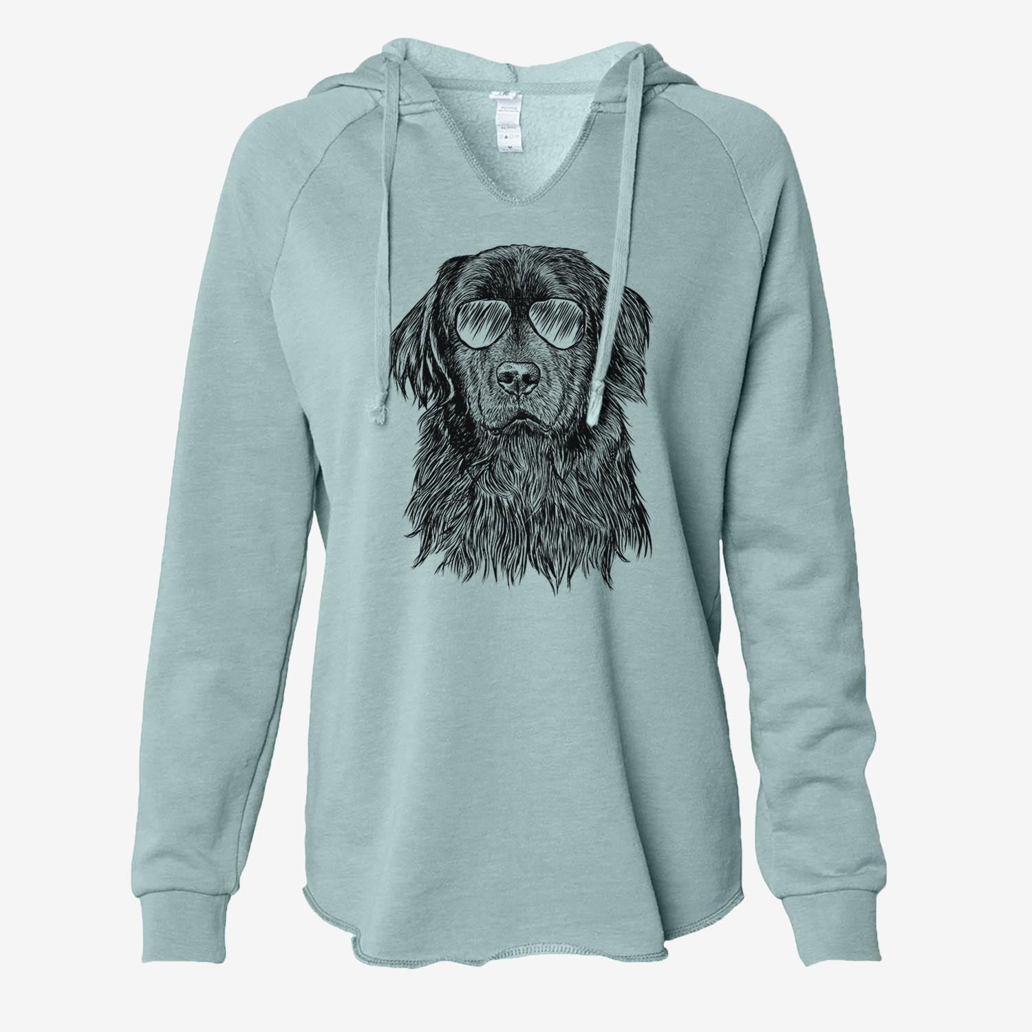 Jinx the Newfoundland - Cali Wave Hooded Sweatshirt