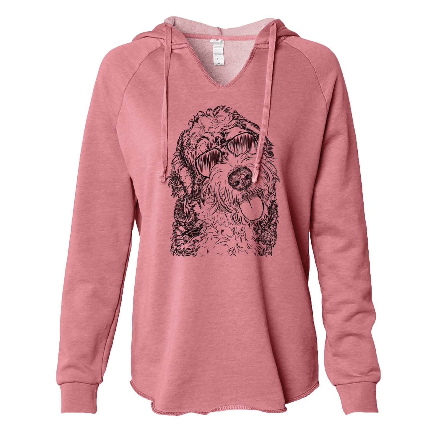 Kaci the Bernedoodle - Cali Wave Hooded Sweatshirt