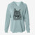 Kasia the Norwegian Elkhound - Cali Wave Hooded Sweatshirt