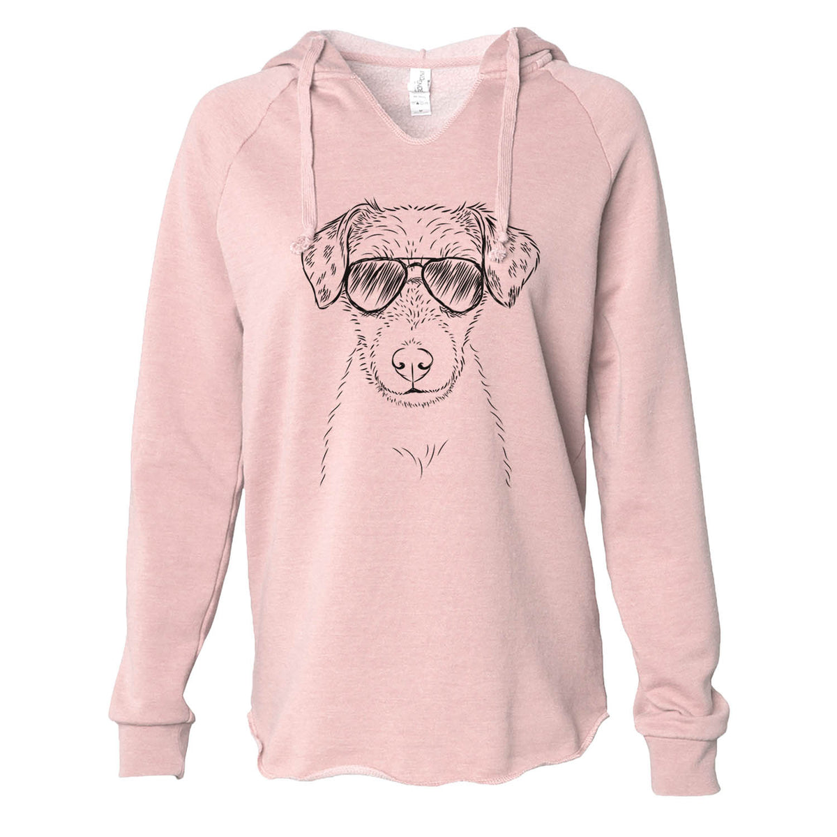Kozmo the Jack Russell Terrier - Cali Wave Hooded Sweatshirt