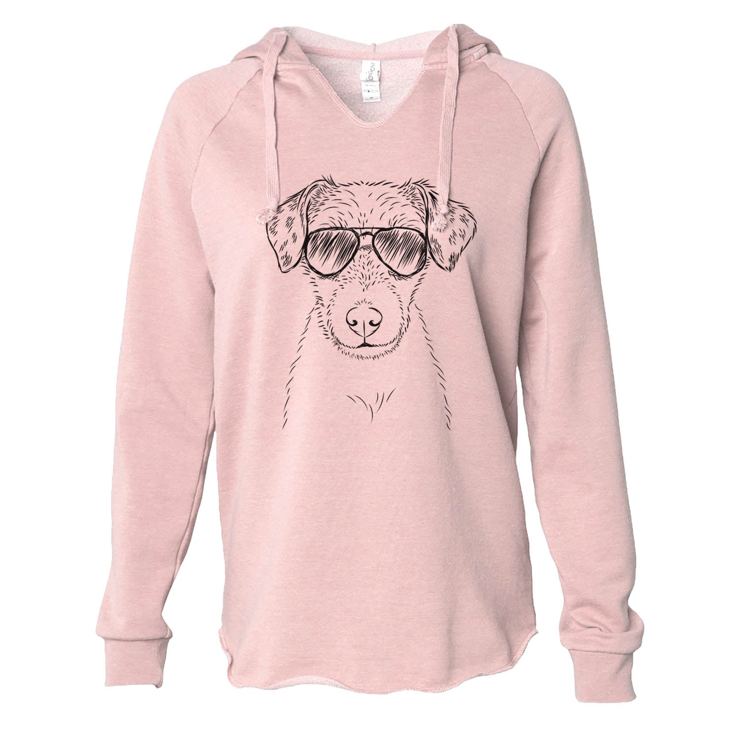 Kozmo the Jack Russell Terrier - Cali Wave Hooded Sweatshirt
