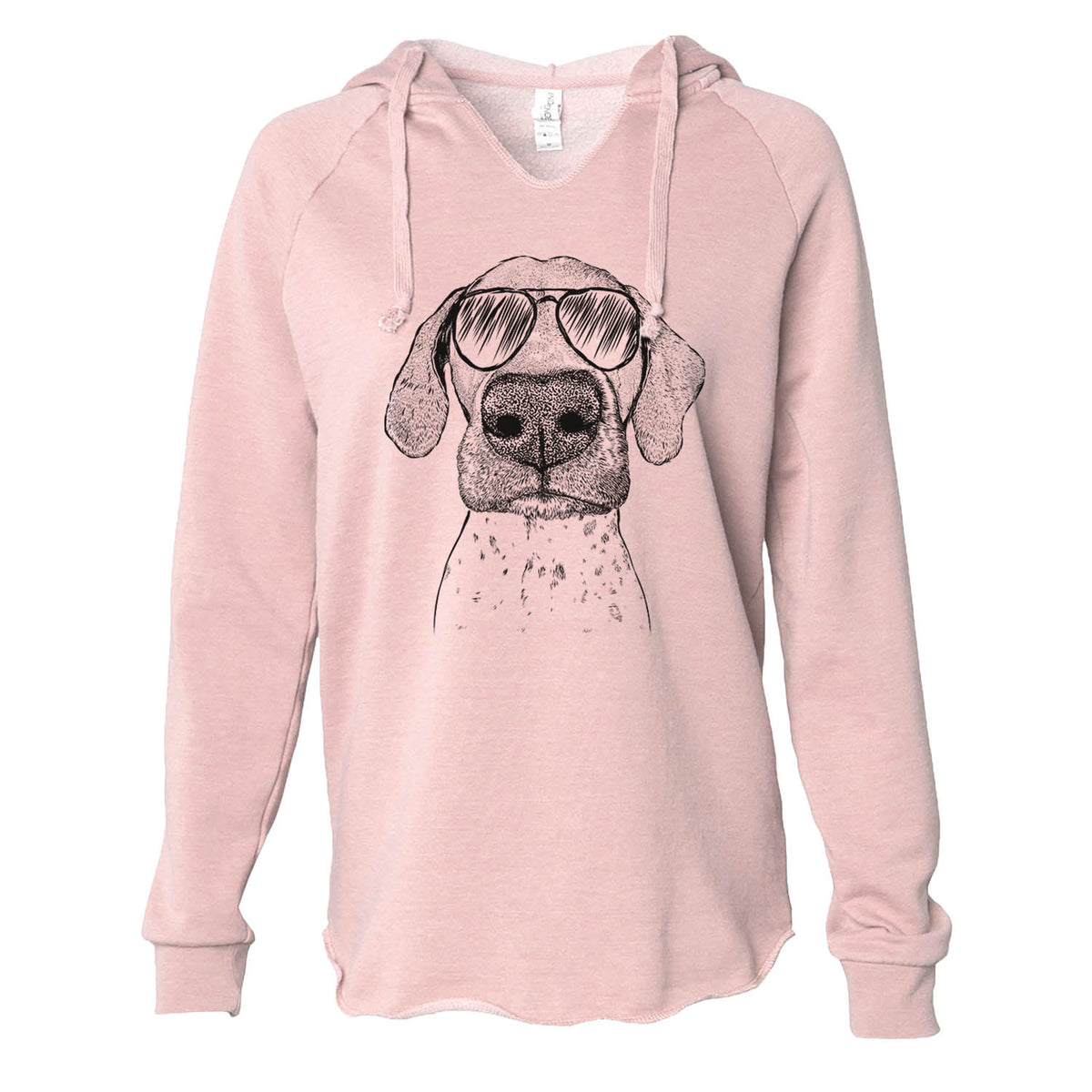 Leroy the German Shorthaired Pointer - Cali Wave Hooded Sweatshirt