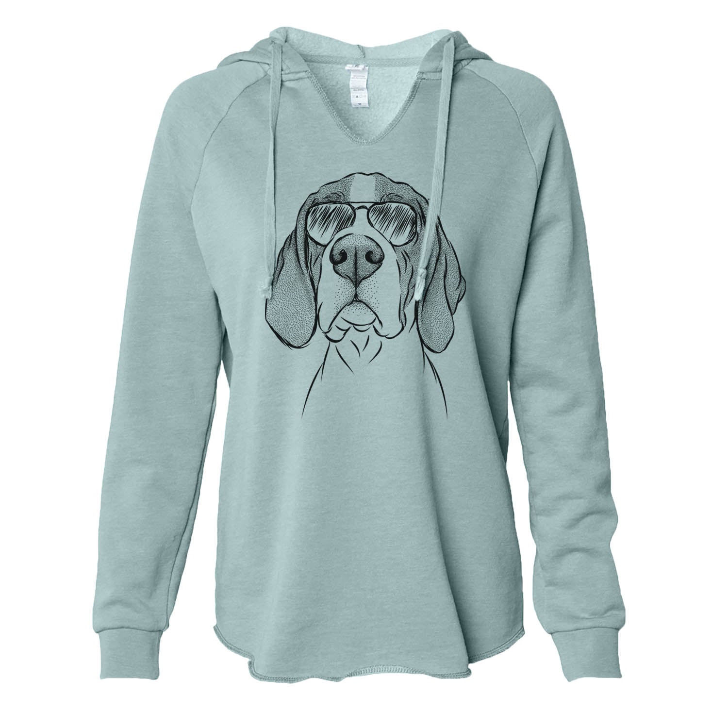 Liam the English Pointer - Cali Wave Hooded Sweatshirt