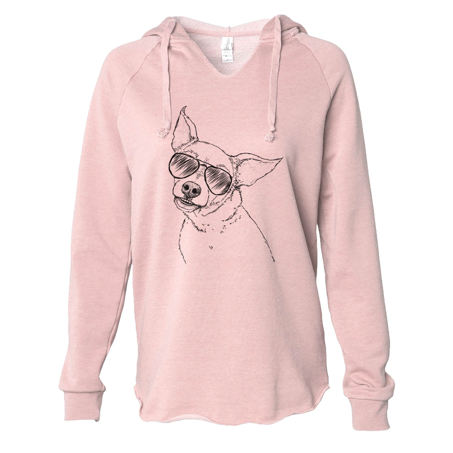 Lola the Chiweenie - Cali Wave Hooded Sweatshirt