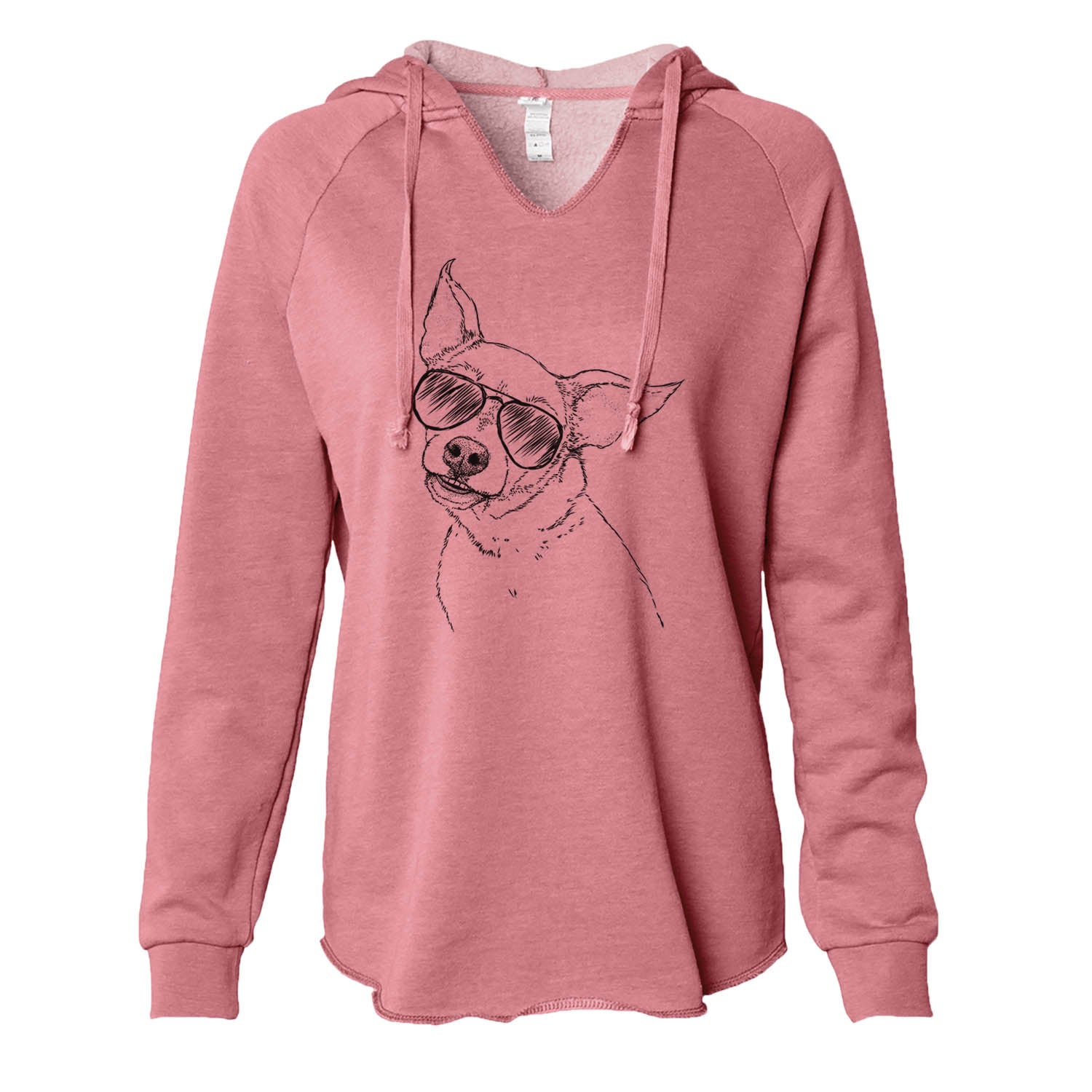 Lola the Chiweenie - Cali Wave Hooded Sweatshirt