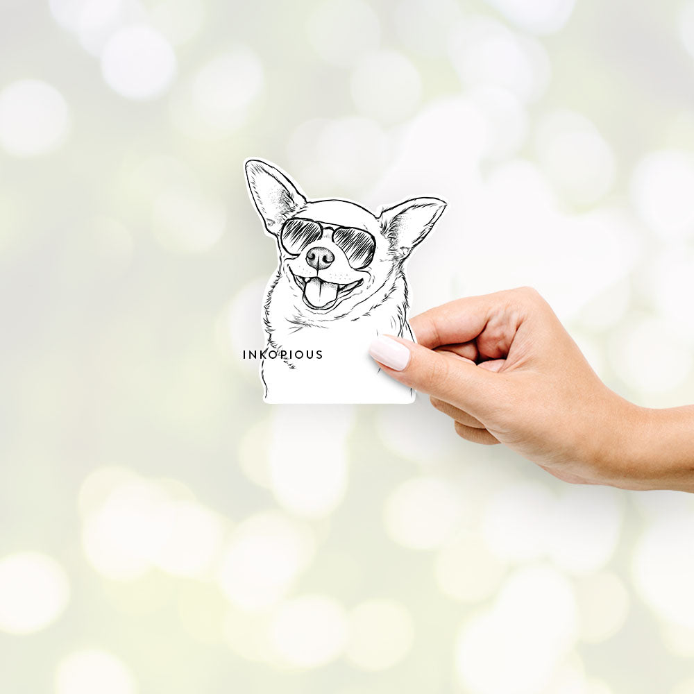 Maddison Pearl the Chihuahua - Decal Sticker