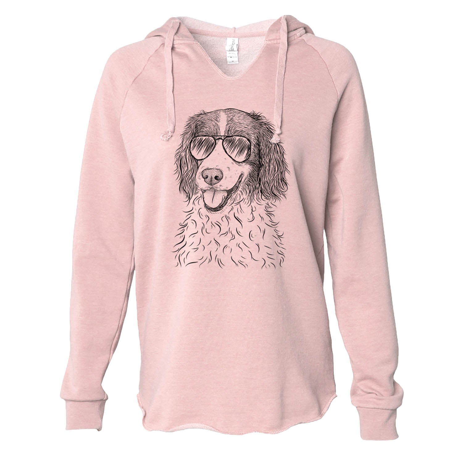 Maggie the Springer Spaniel - Cali Wave Hooded Sweatshirt