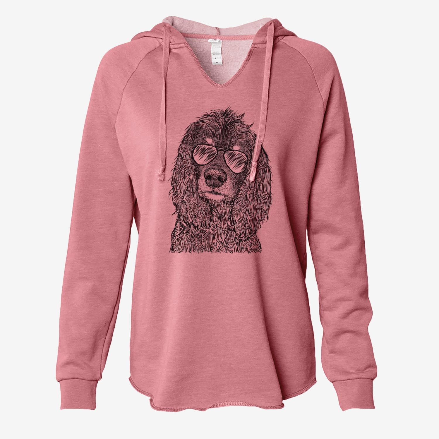 Marley Boy the American Cocker Spaniel - Cali Wave Hooded Sweatshirt