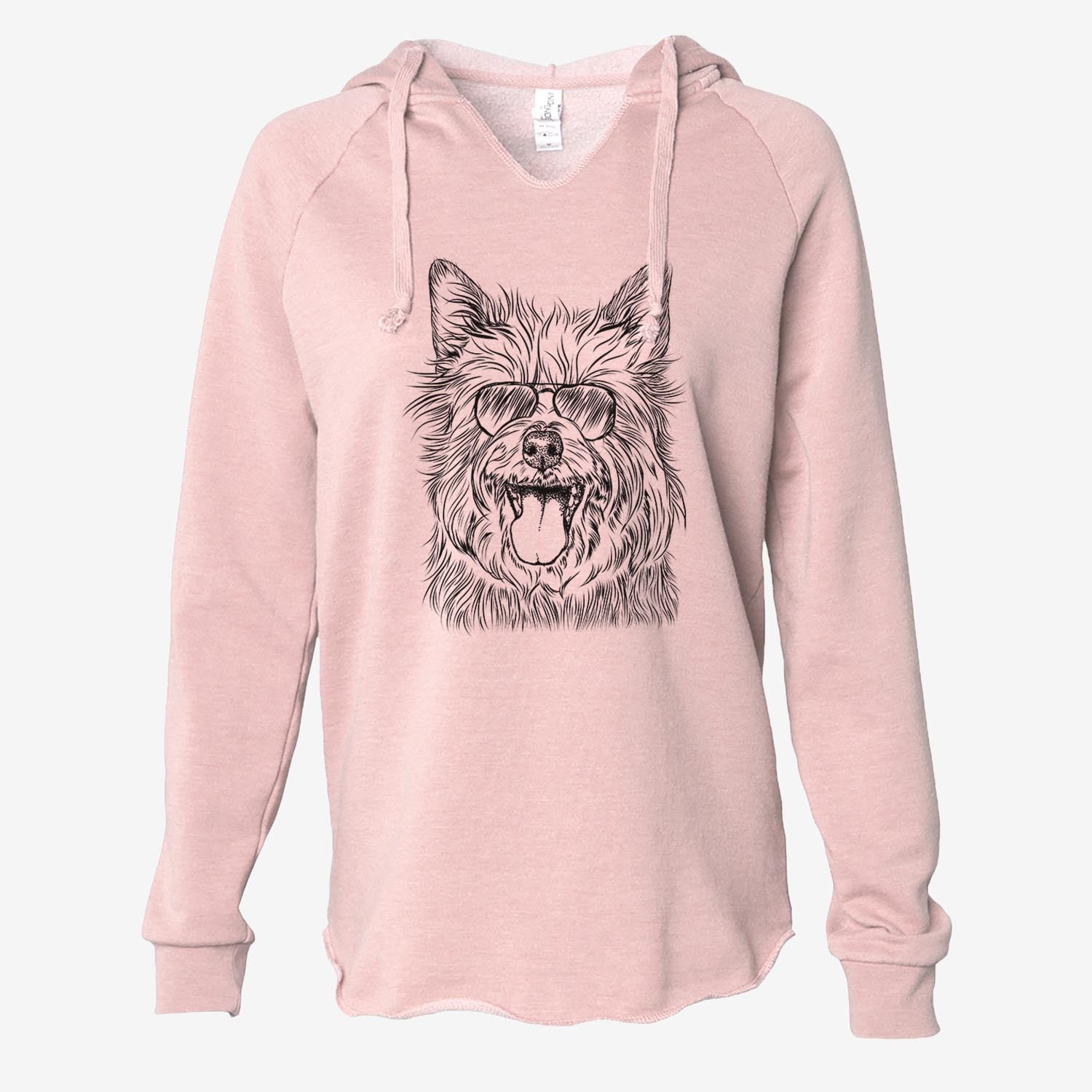 Middy the Australian Terrier - Cali Wave Hooded Sweatshirt