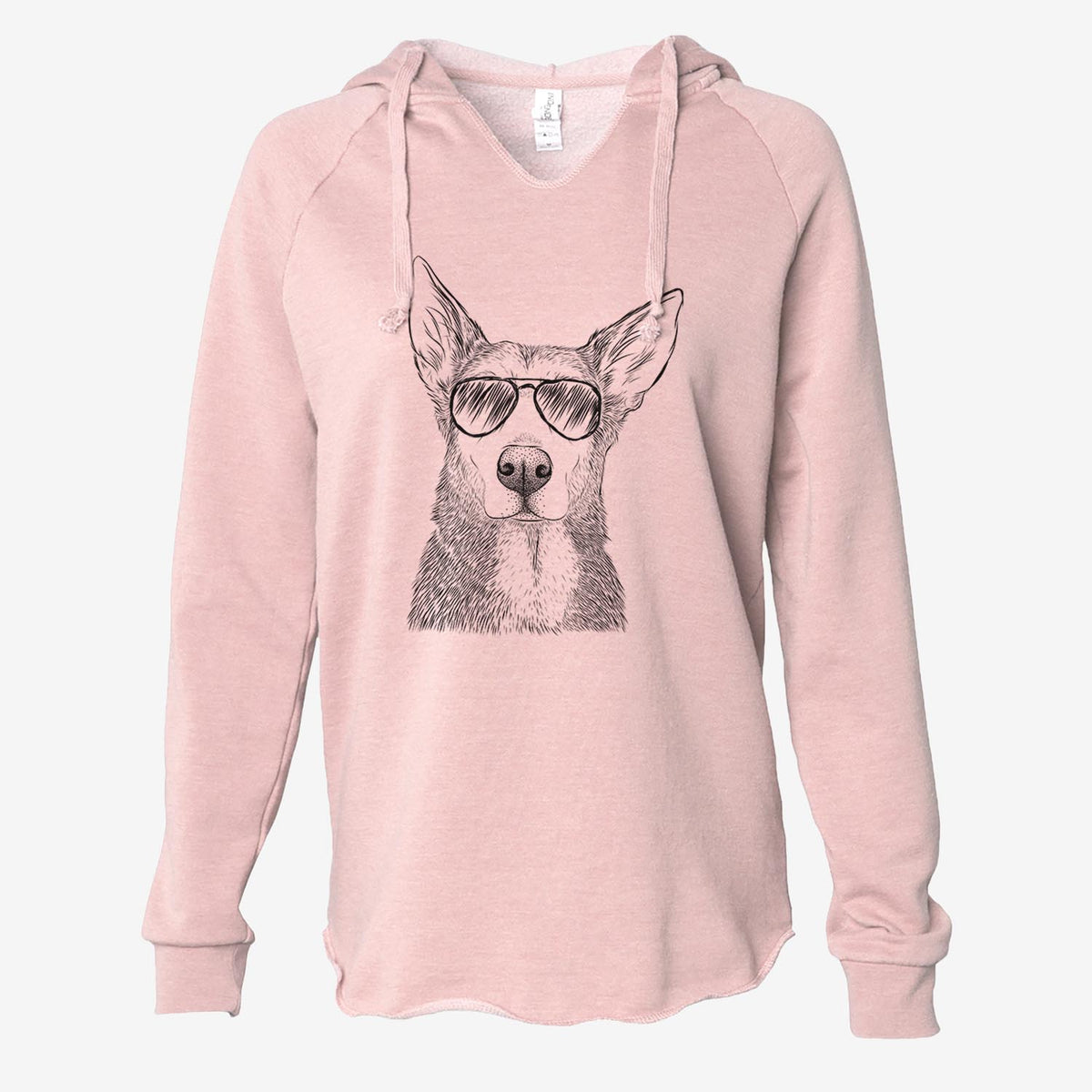 Misty the German Shepherd Mix - Cali Wave Hooded Sweatshirt