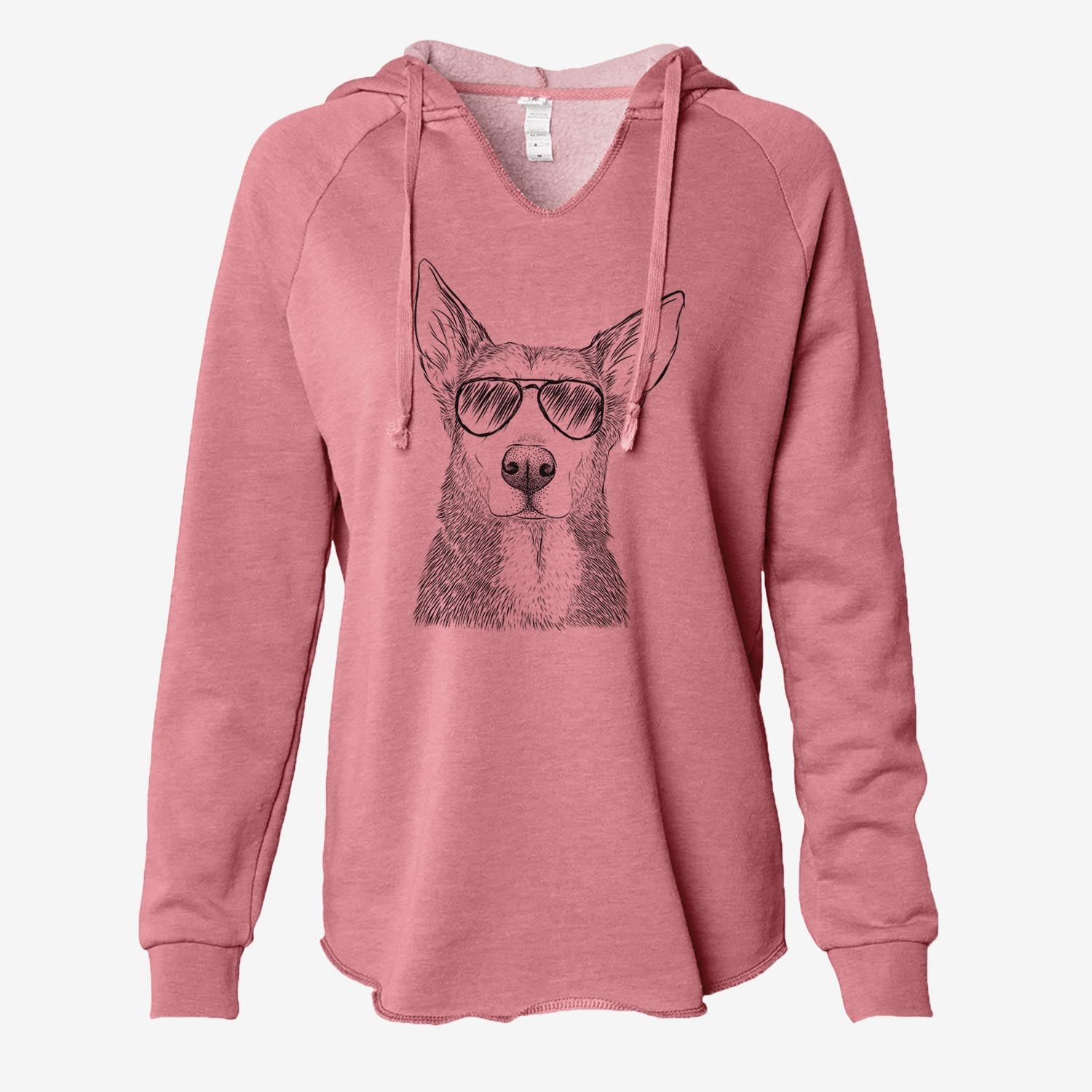 Misty the German Shepherd Mix - Cali Wave Hooded Sweatshirt