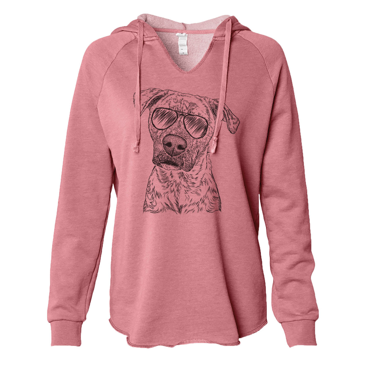 Monster Baby the Pitbull Mix - Cali Wave Hooded Sweatshirt