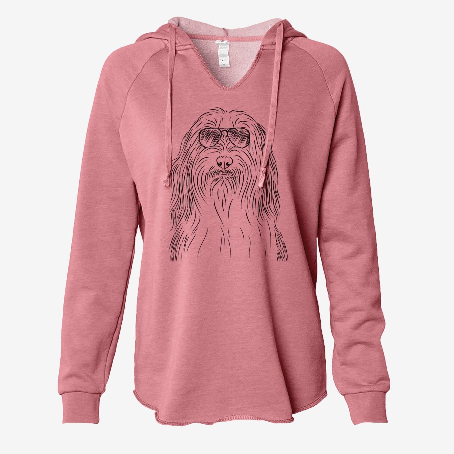 Murray the Bearded Collie - Cali Wave Hooded Sweatshirt