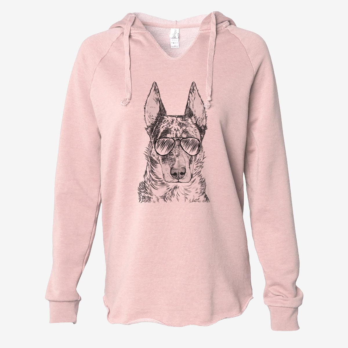 Nori the Beauceron - Cali Wave Hooded Sweatshirt