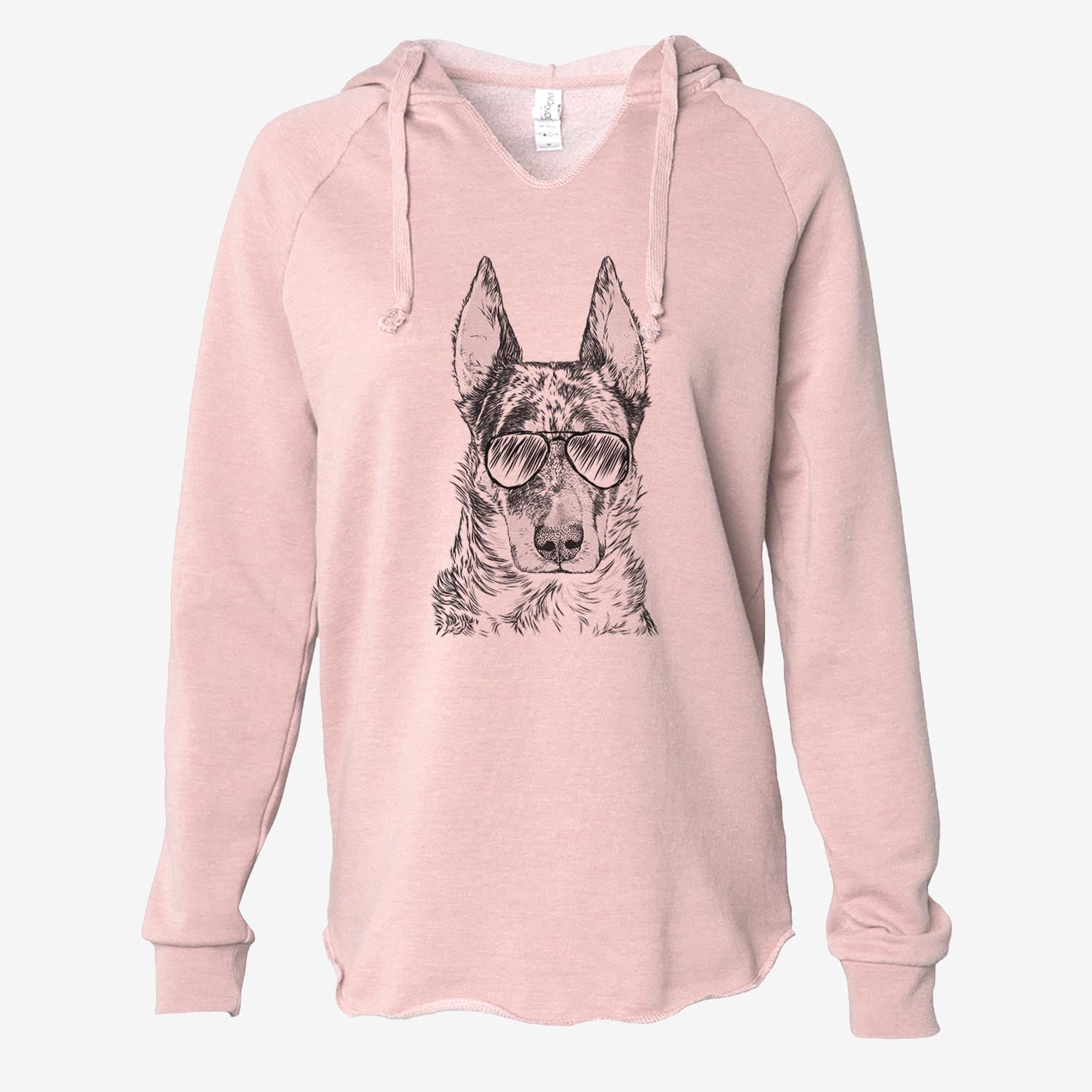 Nori the Beauceron - Cali Wave Hooded Sweatshirt