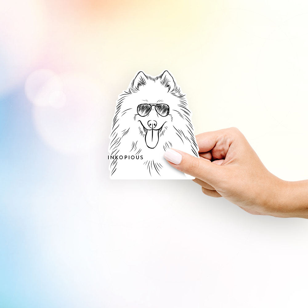 Nova the Samoyed - Decal Sticker