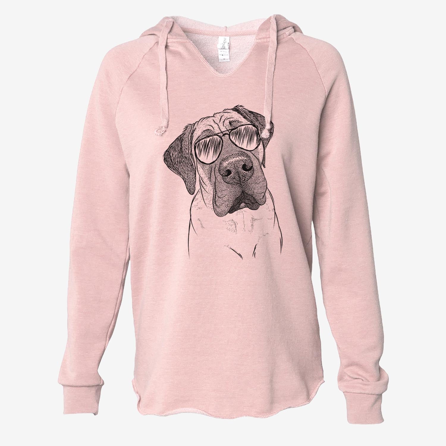 NutterButter the English Mastiff - Cali Wave Hooded Sweatshirt