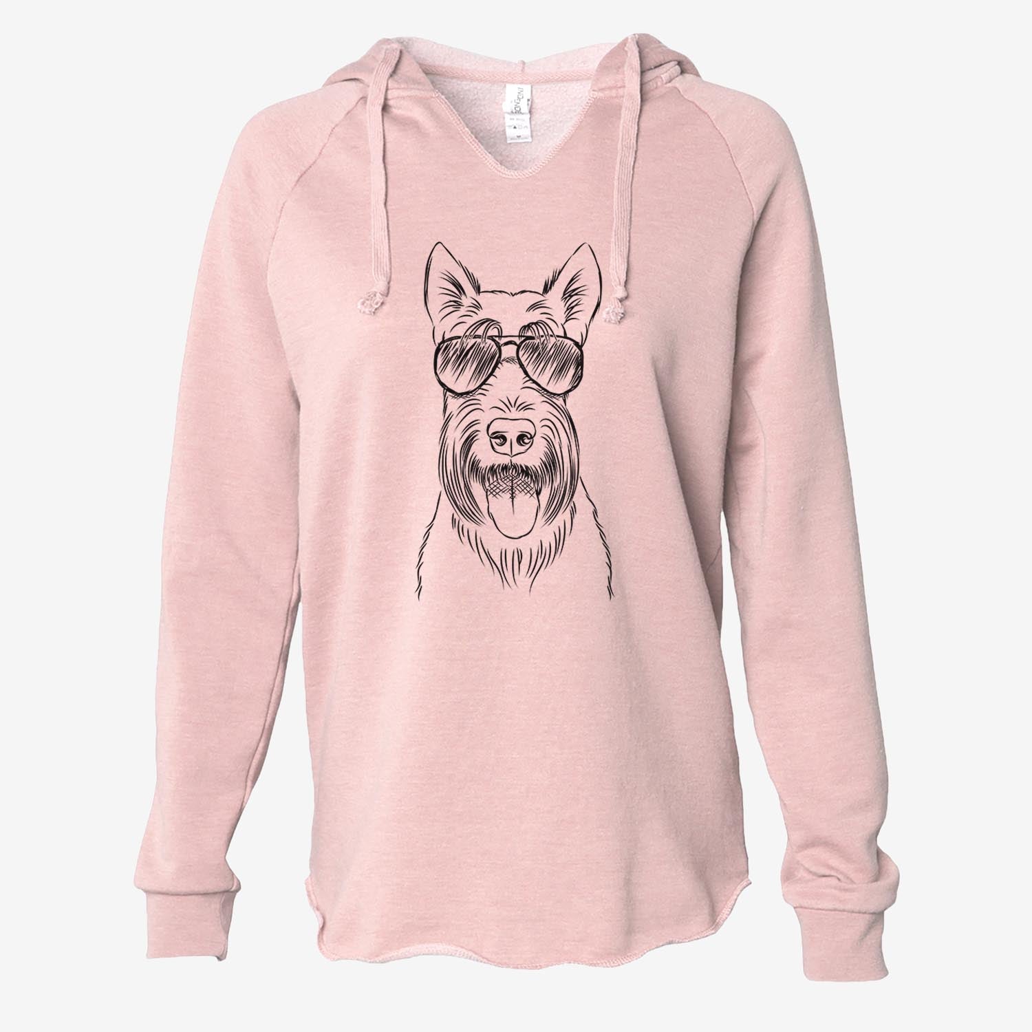 Oswald the Scottish Terrier - Cali Wave Hooded Sweatshirt