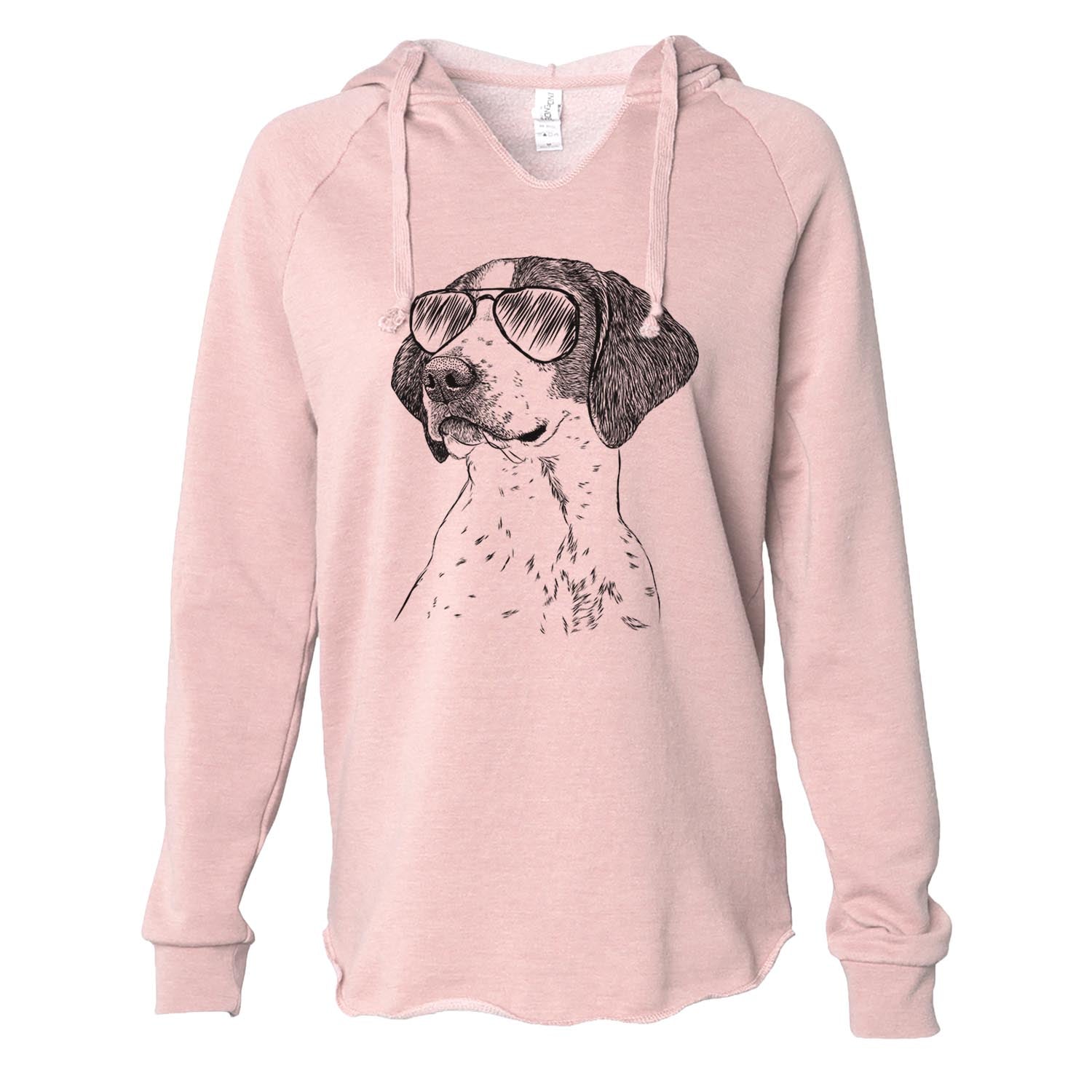 Payton the Mixed Breed - Cali Wave Hooded Sweatshirt