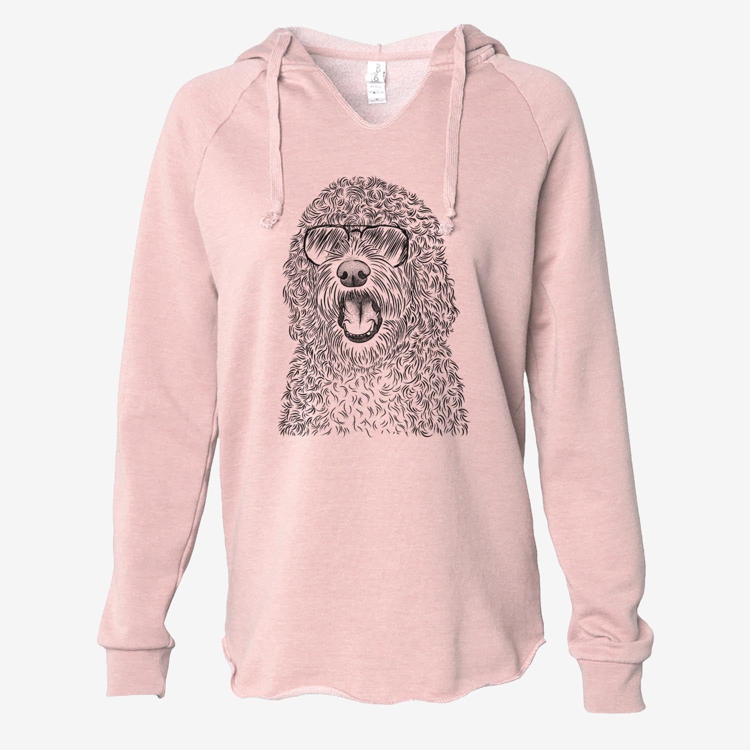 Phillip the Portuguese Water Dog - Cali Wave Hooded Sweatshirt