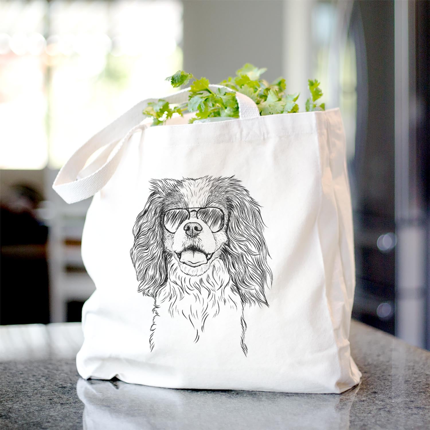 Poppy the Cavalier King Charles Spaniel - Tote Bag