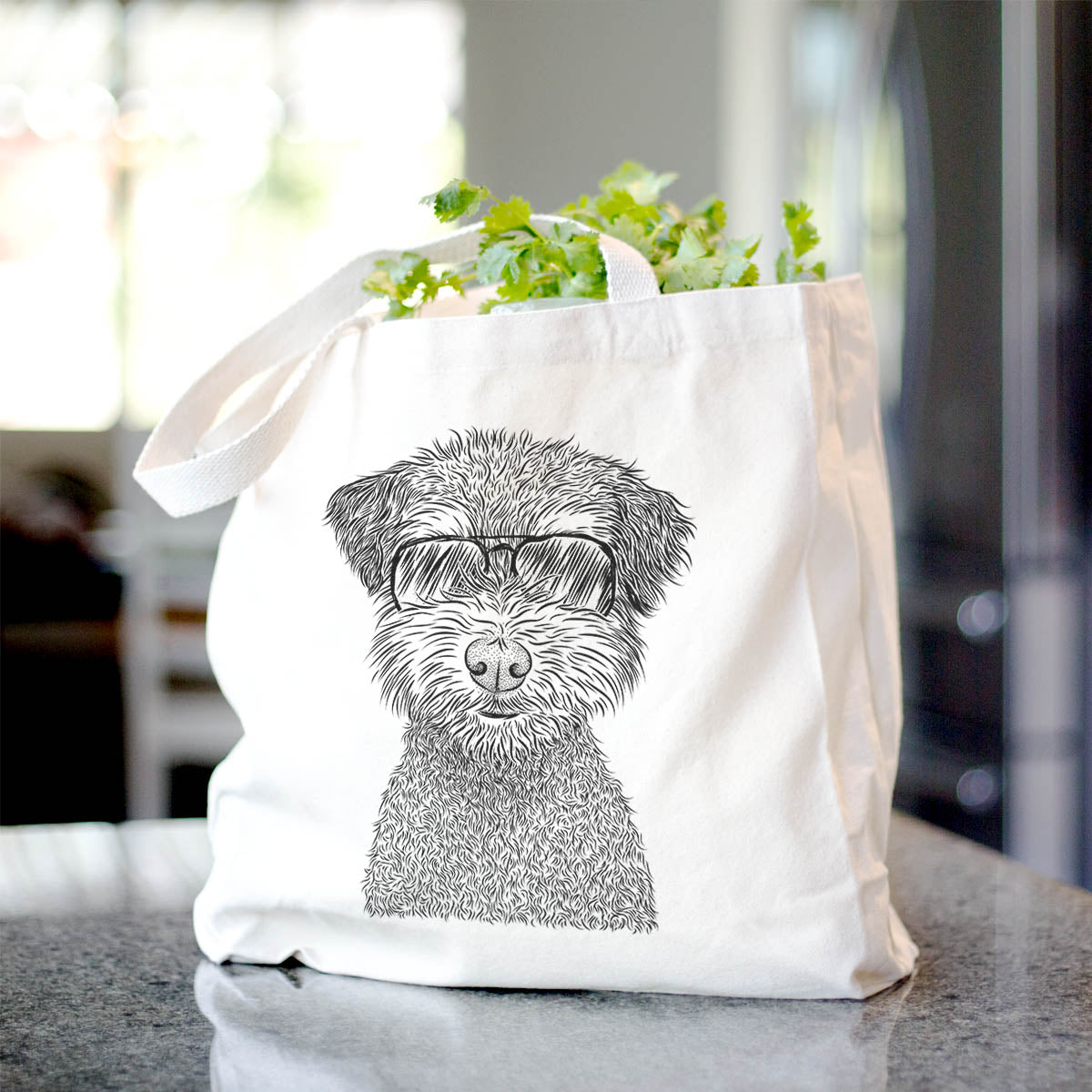 Pretzel the Schnoodle - Tote Bag