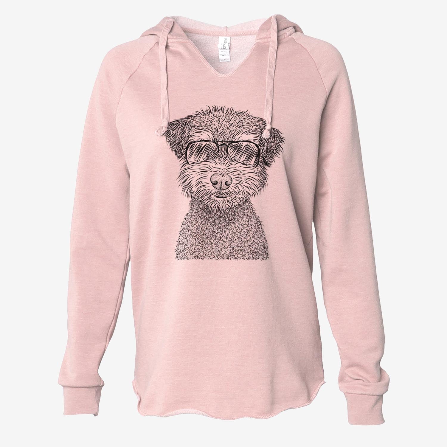 Pretzel the Schnoodle - Cali Wave Hooded Sweatshirt