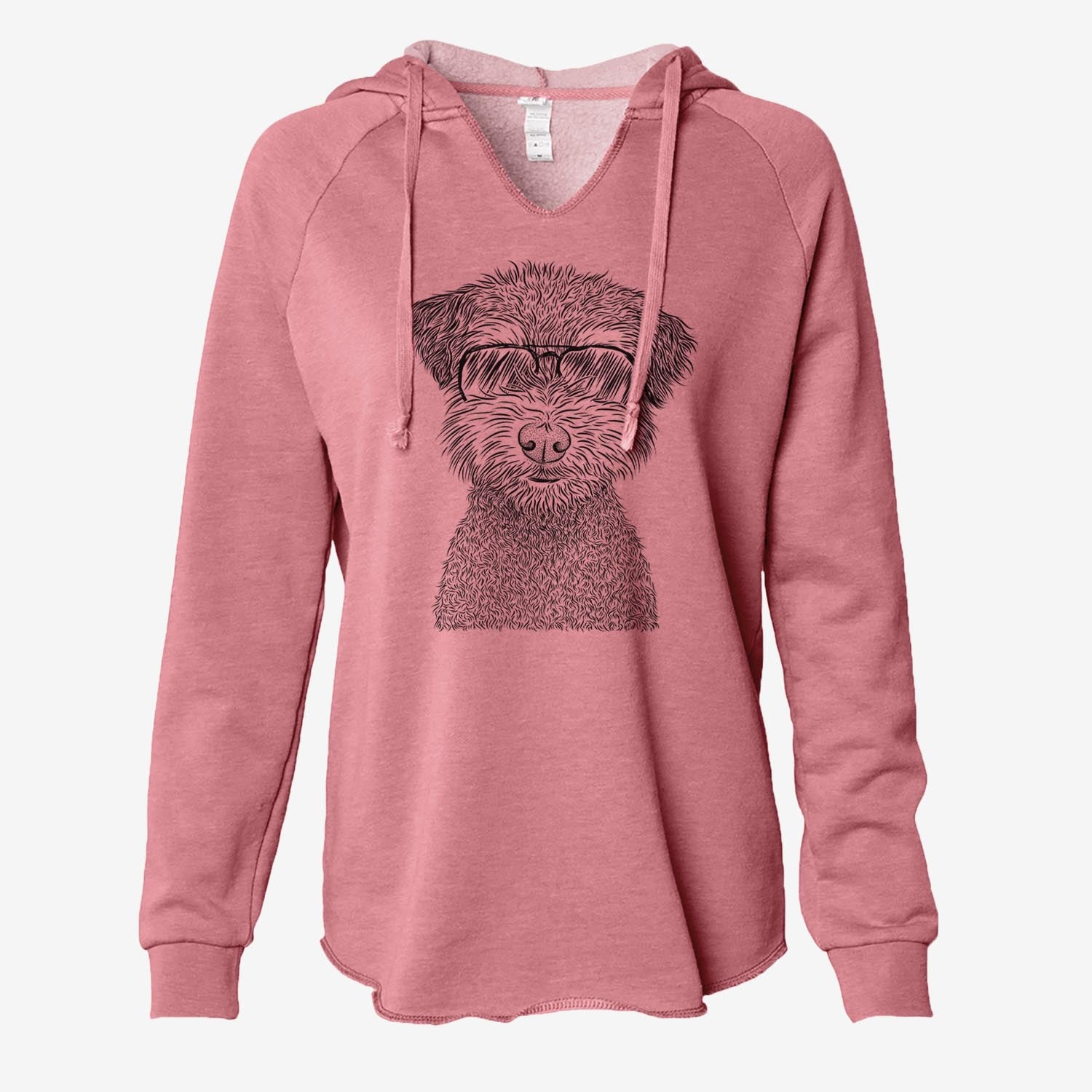 Pretzel the Schnoodle - Cali Wave Hooded Sweatshirt