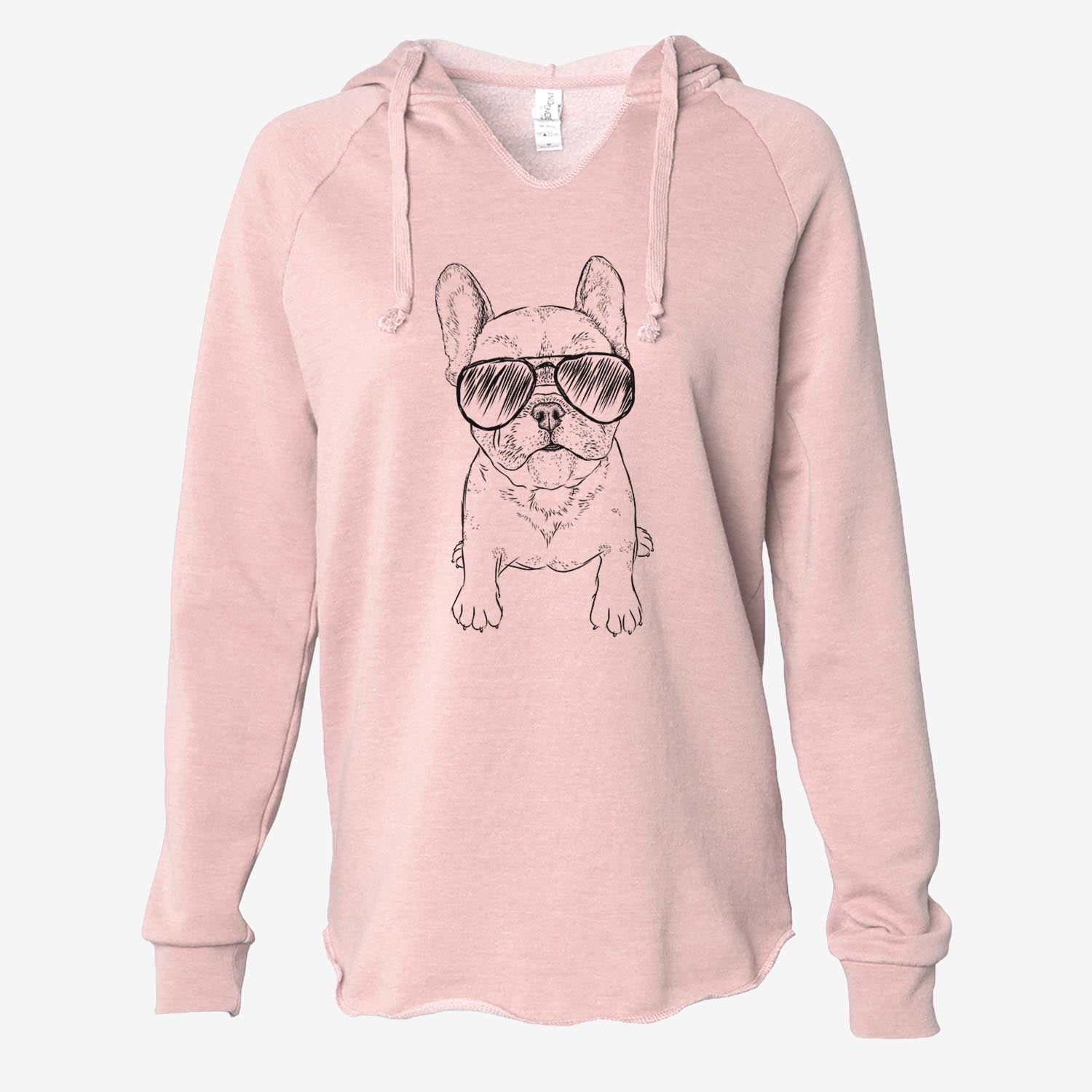 Puppy Pierre the French Bulldog - Cali Wave Hooded Sweatshirt