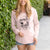 Quinn the Golden Retriever - Cali Wave Hooded Sweatshirt