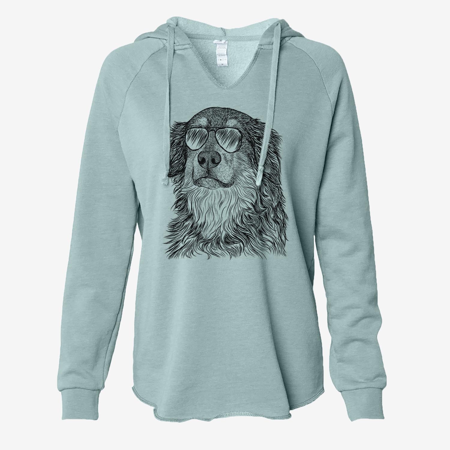 Ranger the Mixed Breed - Cali Wave Hooded Sweatshirt