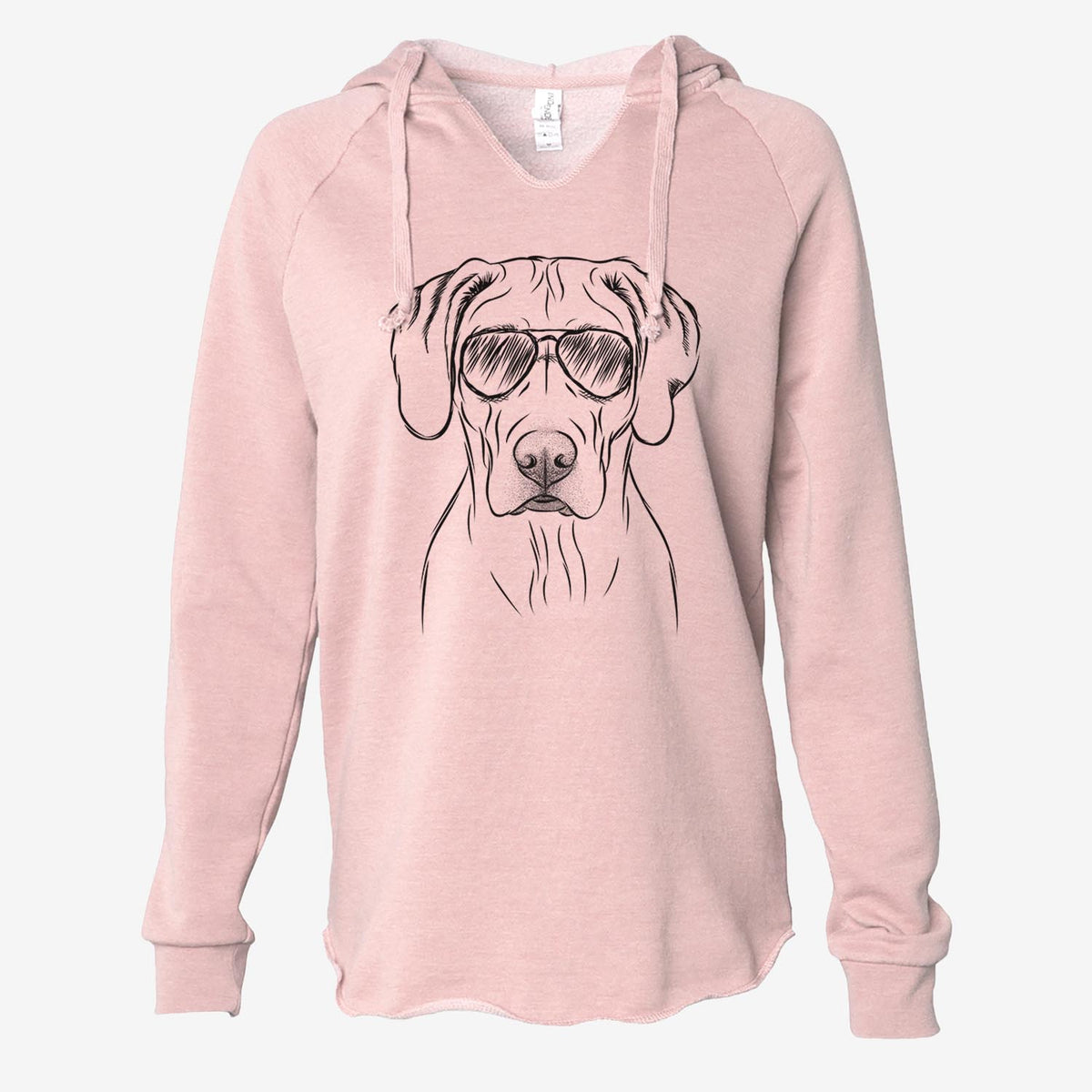 Reid the Rhodesian Ridgeback - Cali Wave Hooded Sweatshirt