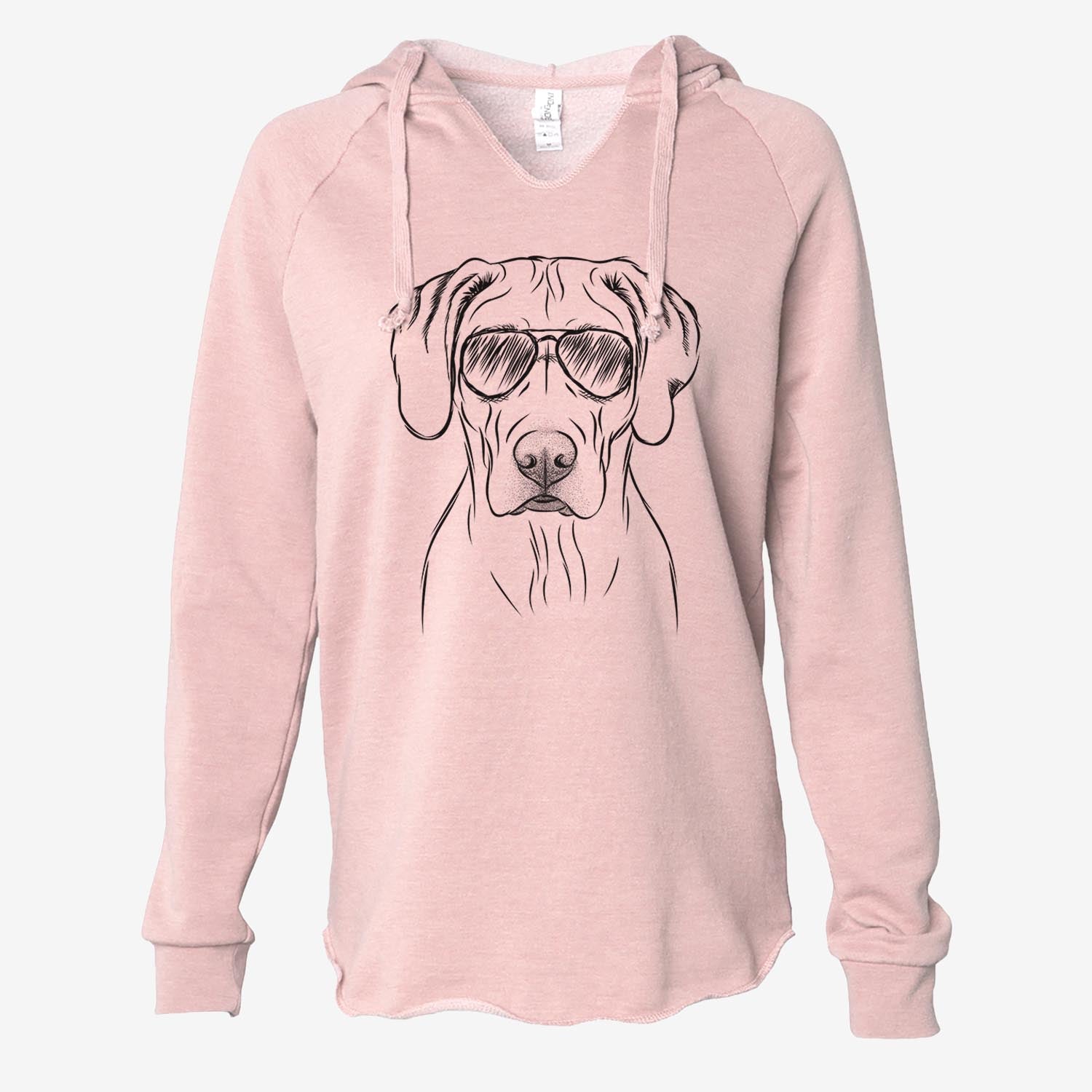 Reid the Rhodesian Ridgeback - Cali Wave Hooded Sweatshirt