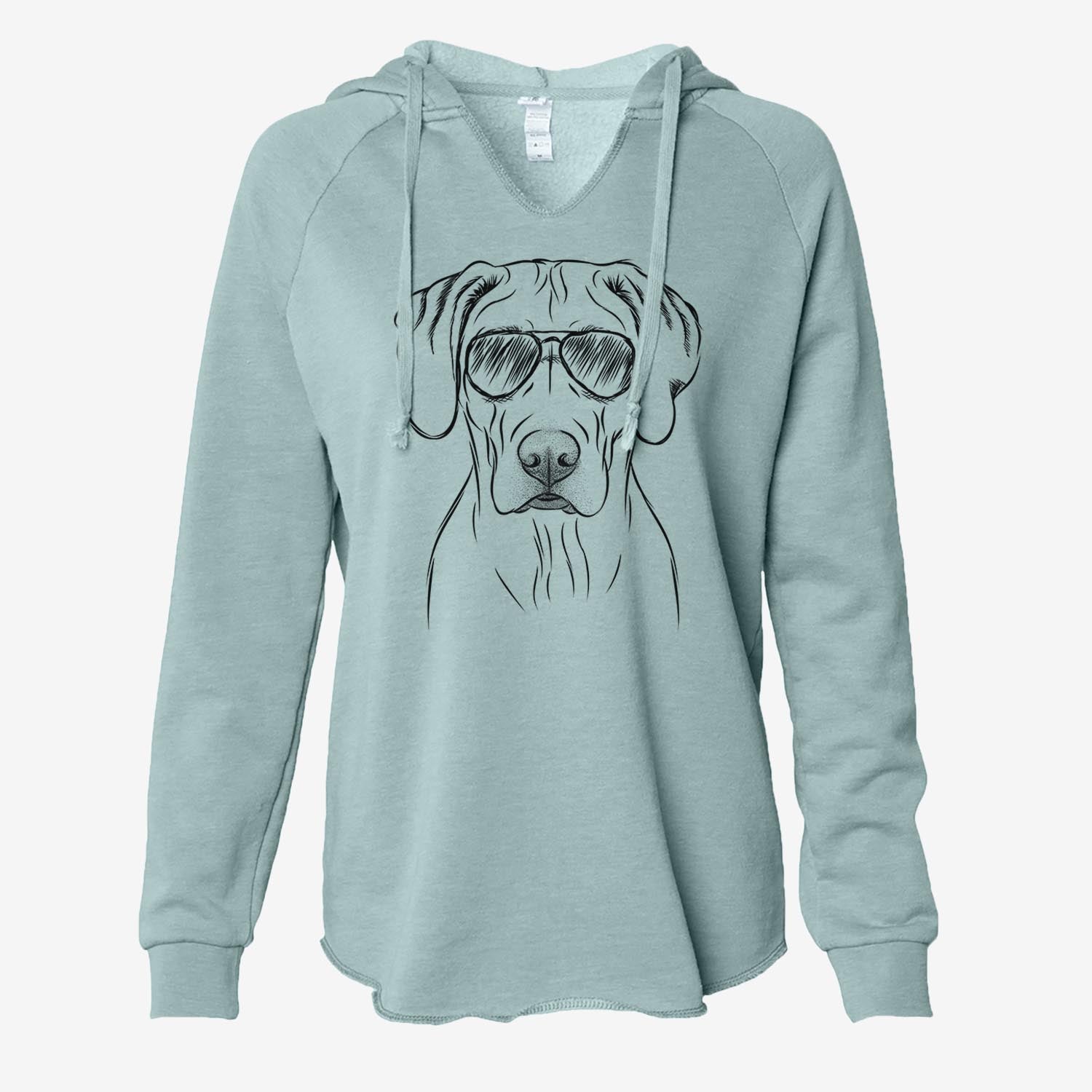 Reid the Rhodesian Ridgeback - Cali Wave Hooded Sweatshirt