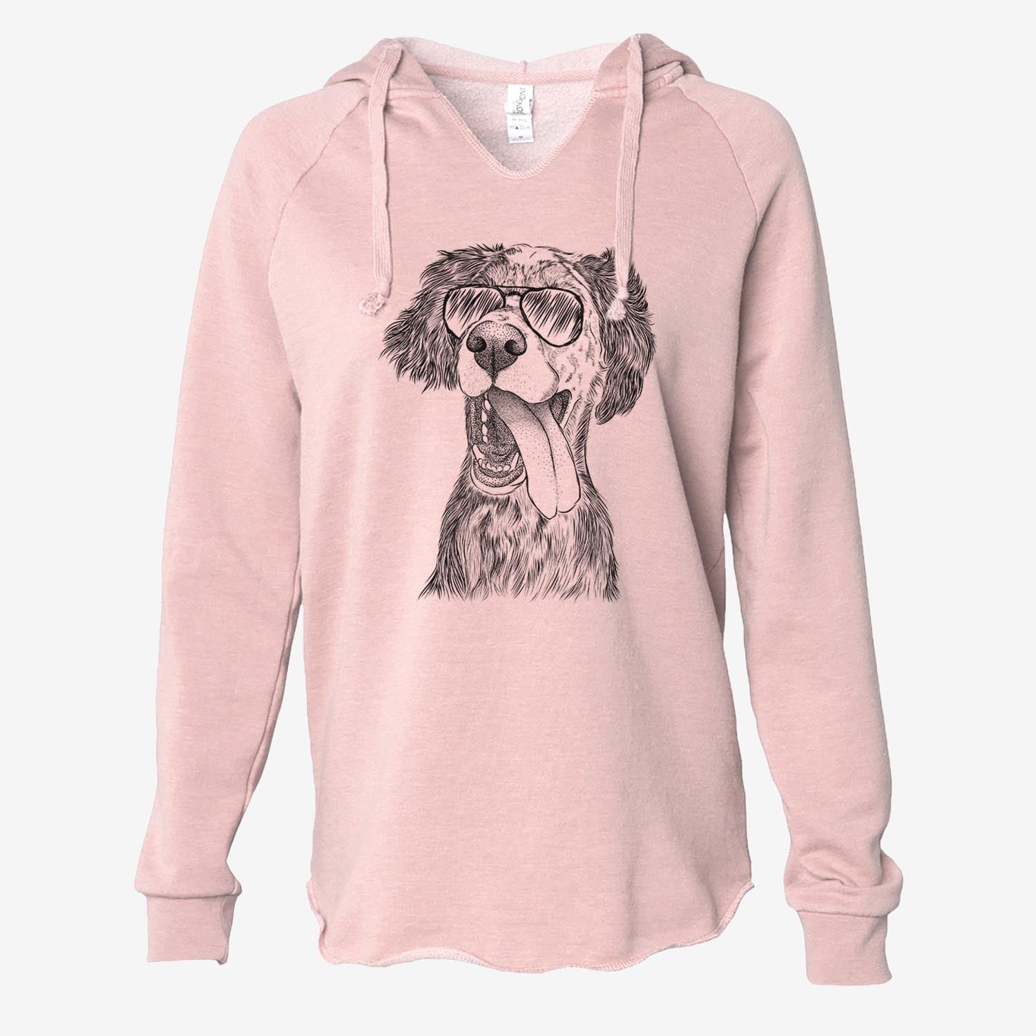 Renly the English Setter - Cali Wave Hooded Sweatshirt