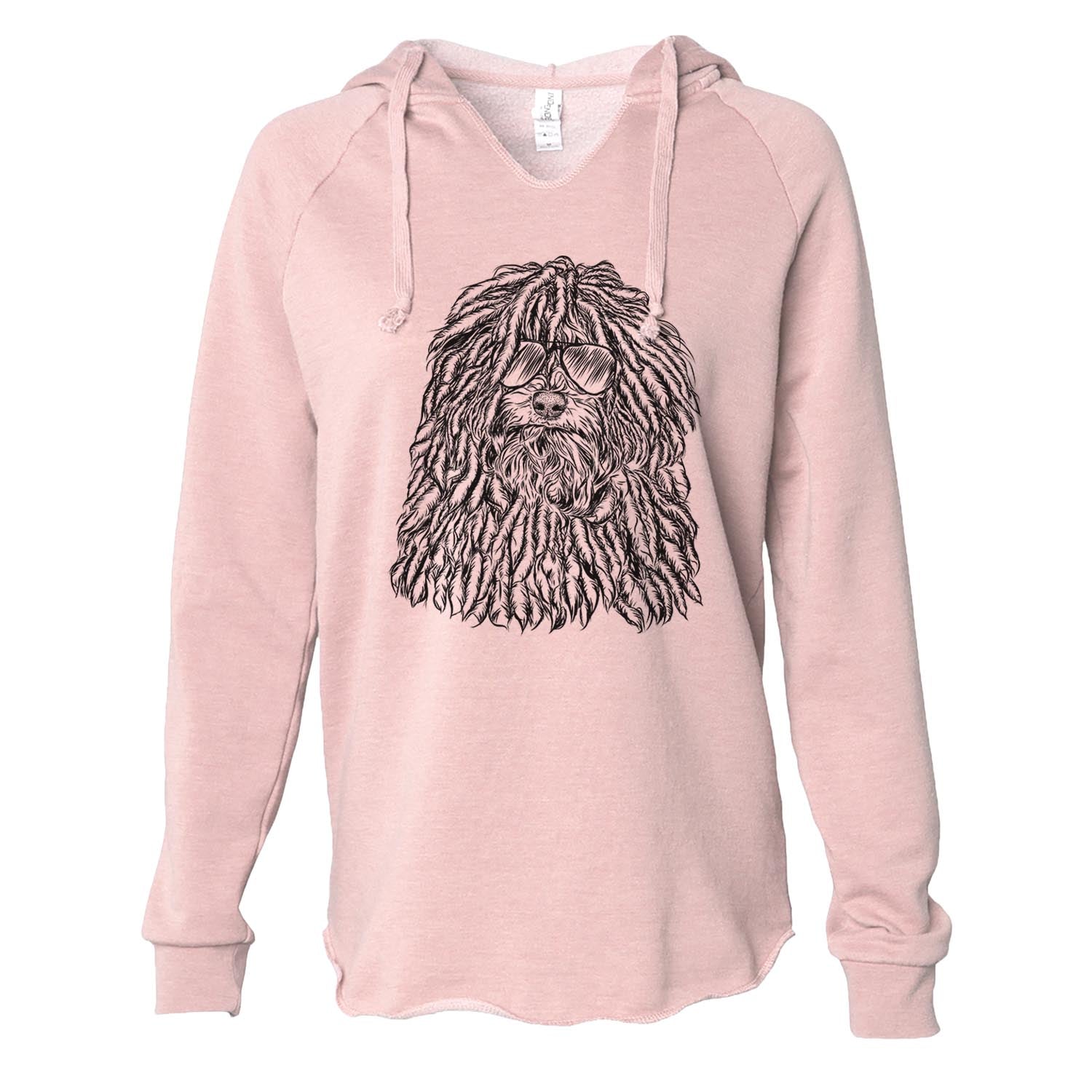 Rezi the Puli - Cali Wave Hooded Sweatshirt