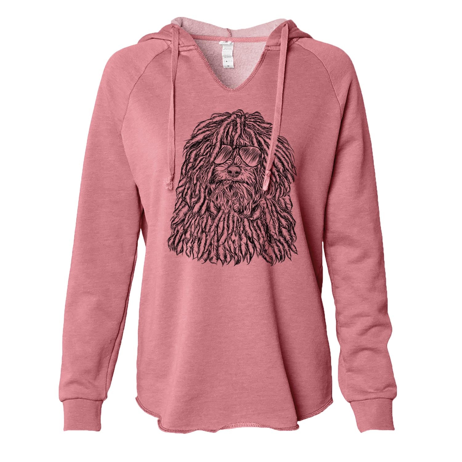 Rezi the Puli - Cali Wave Hooded Sweatshirt