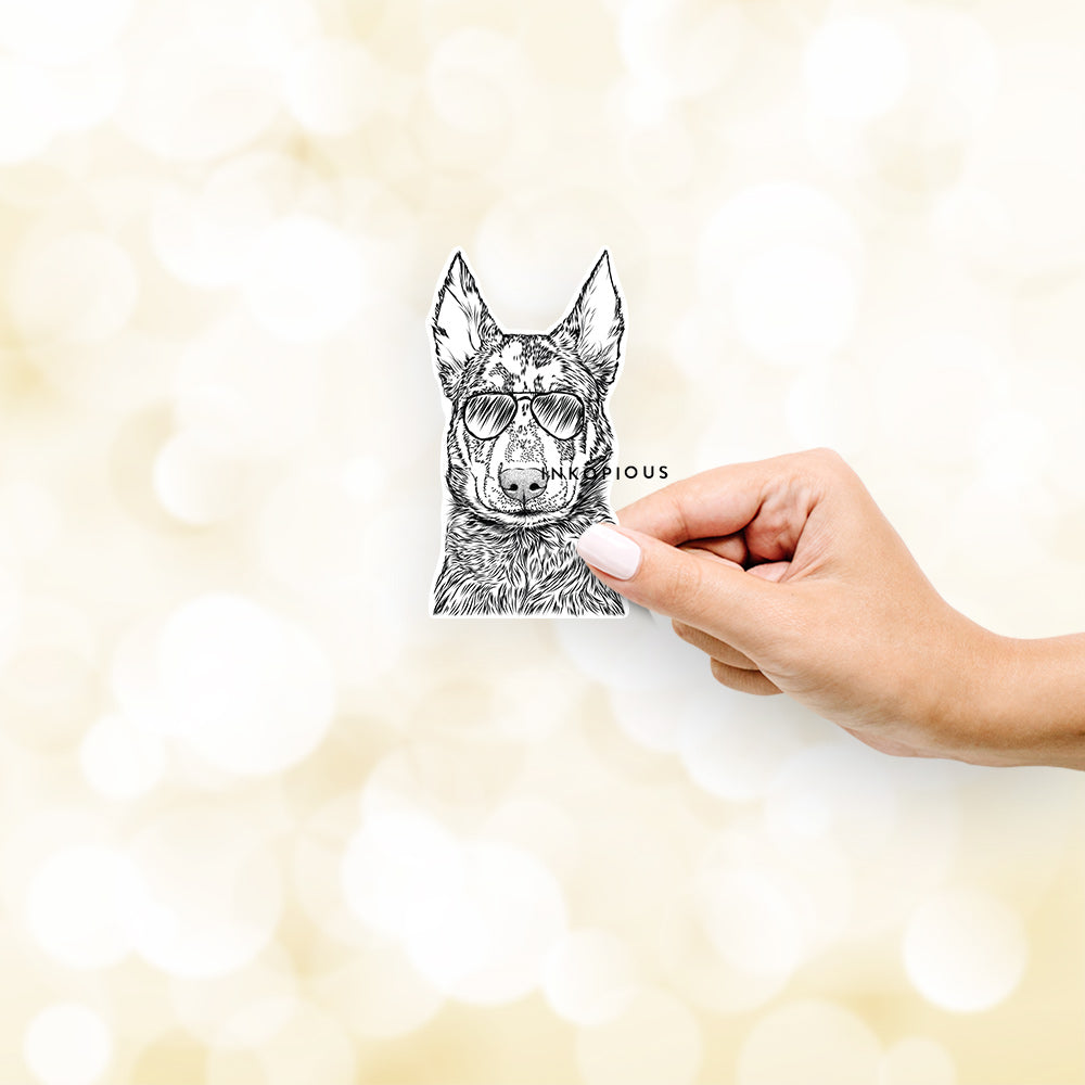 Riggs the Beauceron - Decal Sticker