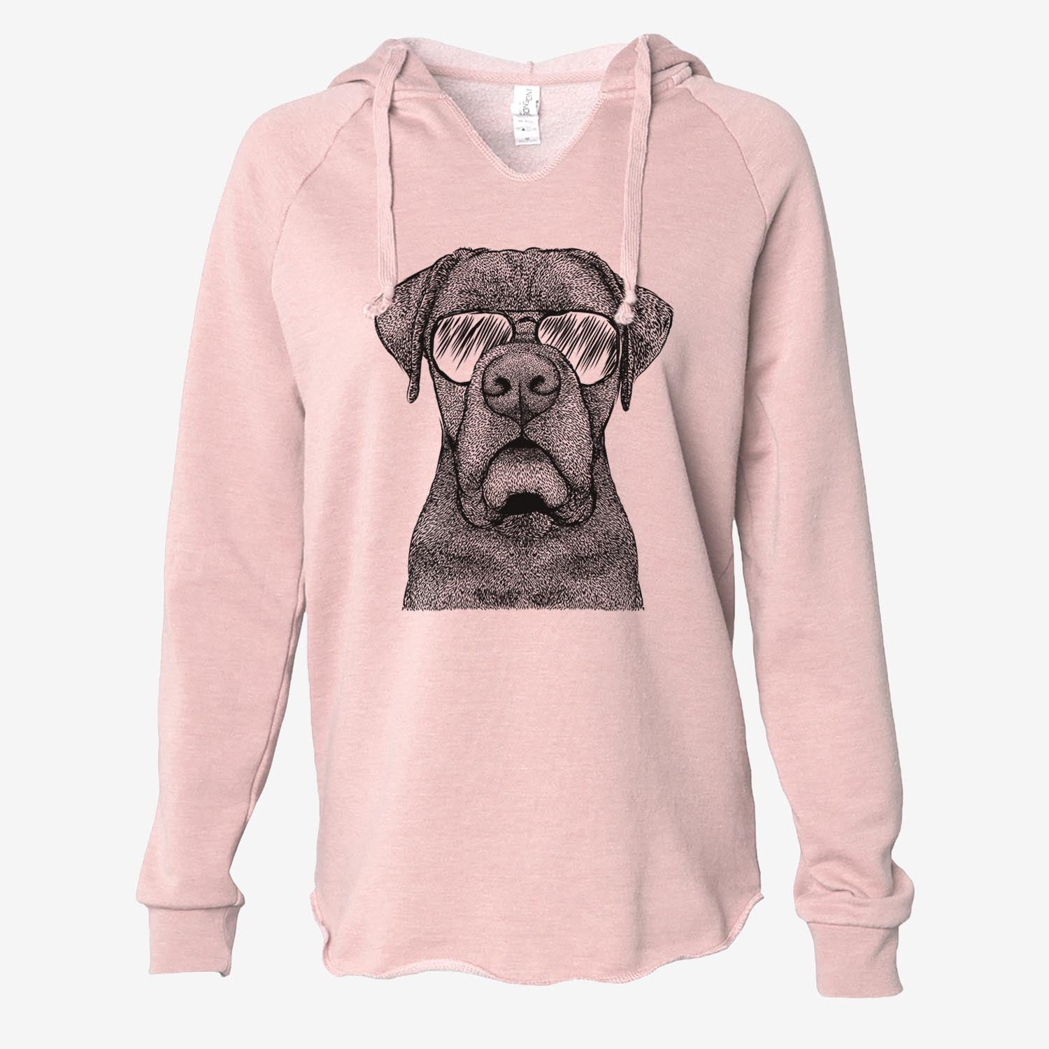 Rocco the Cane Corso - Cali Wave Hooded Sweatshirt