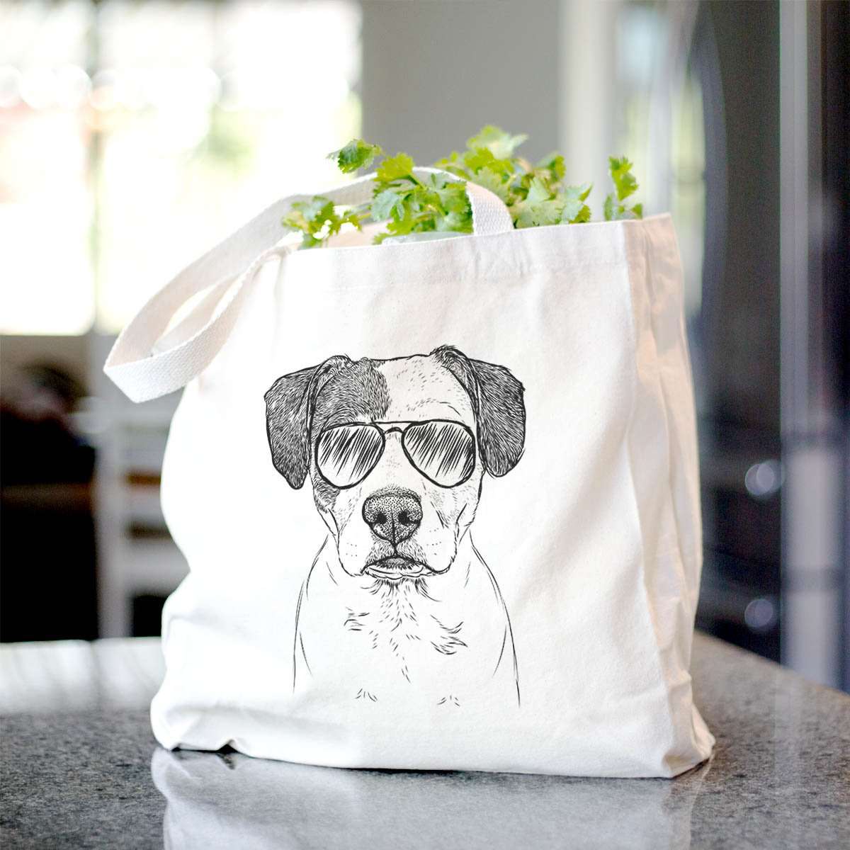 Ryleigh the Beagle Pitbull Mix - Tote Bag