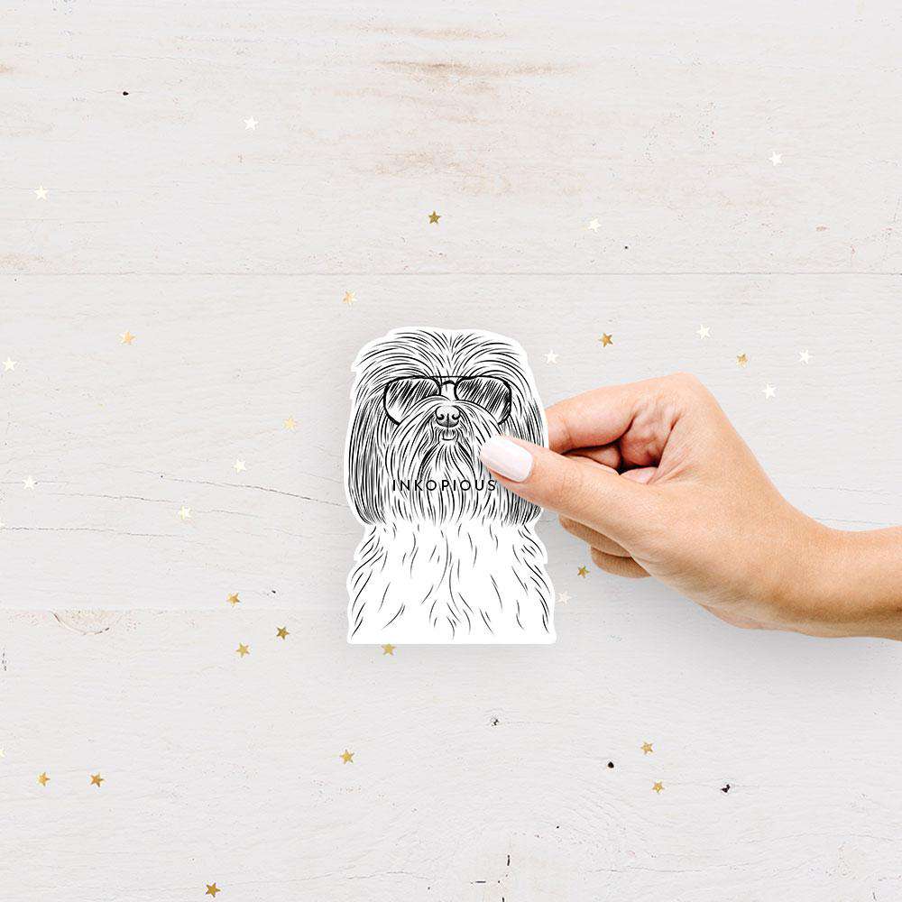 Scully the Shih Tzu - Decal Sticker