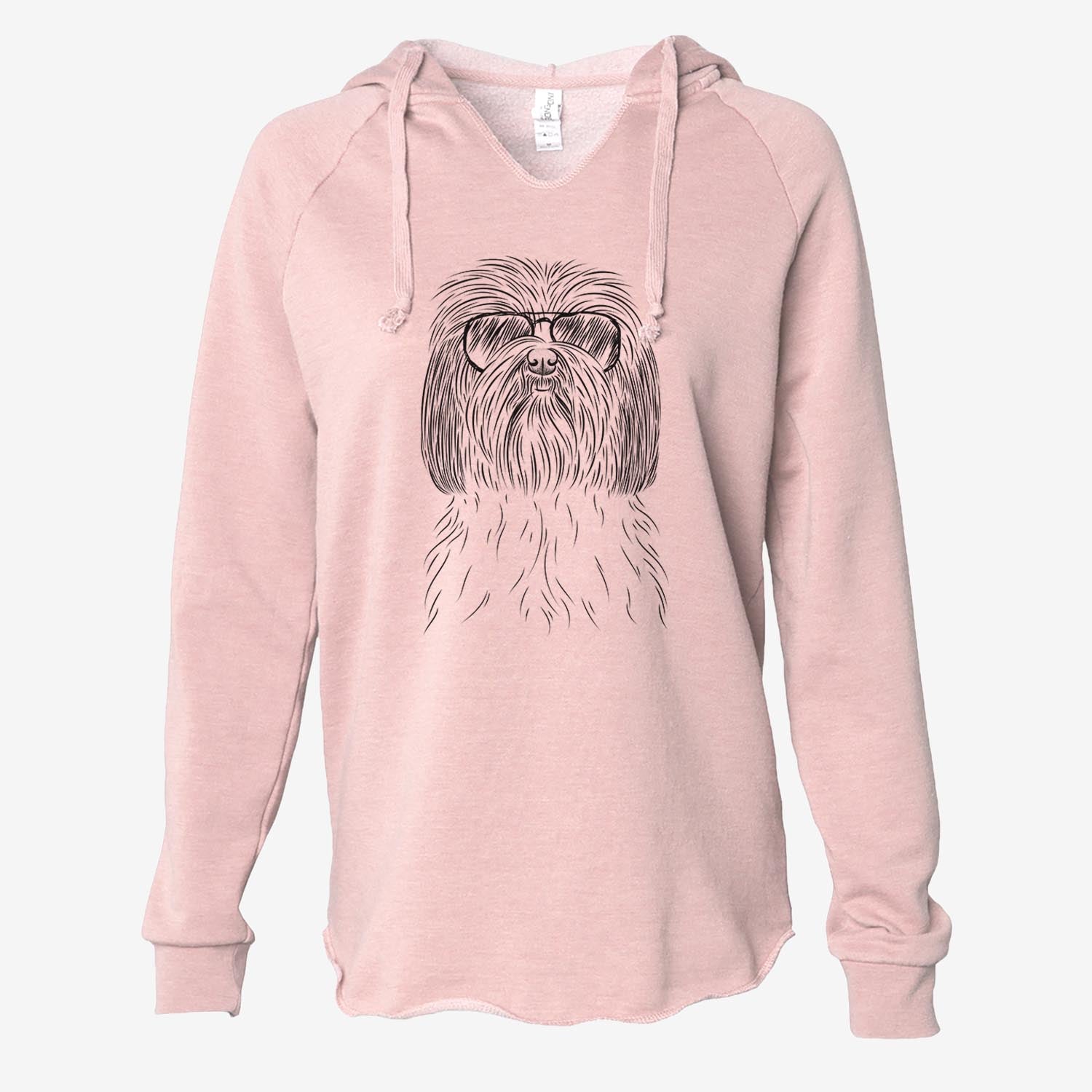 Scully the Shih Tzu - Cali Wave Hooded Sweatshirt