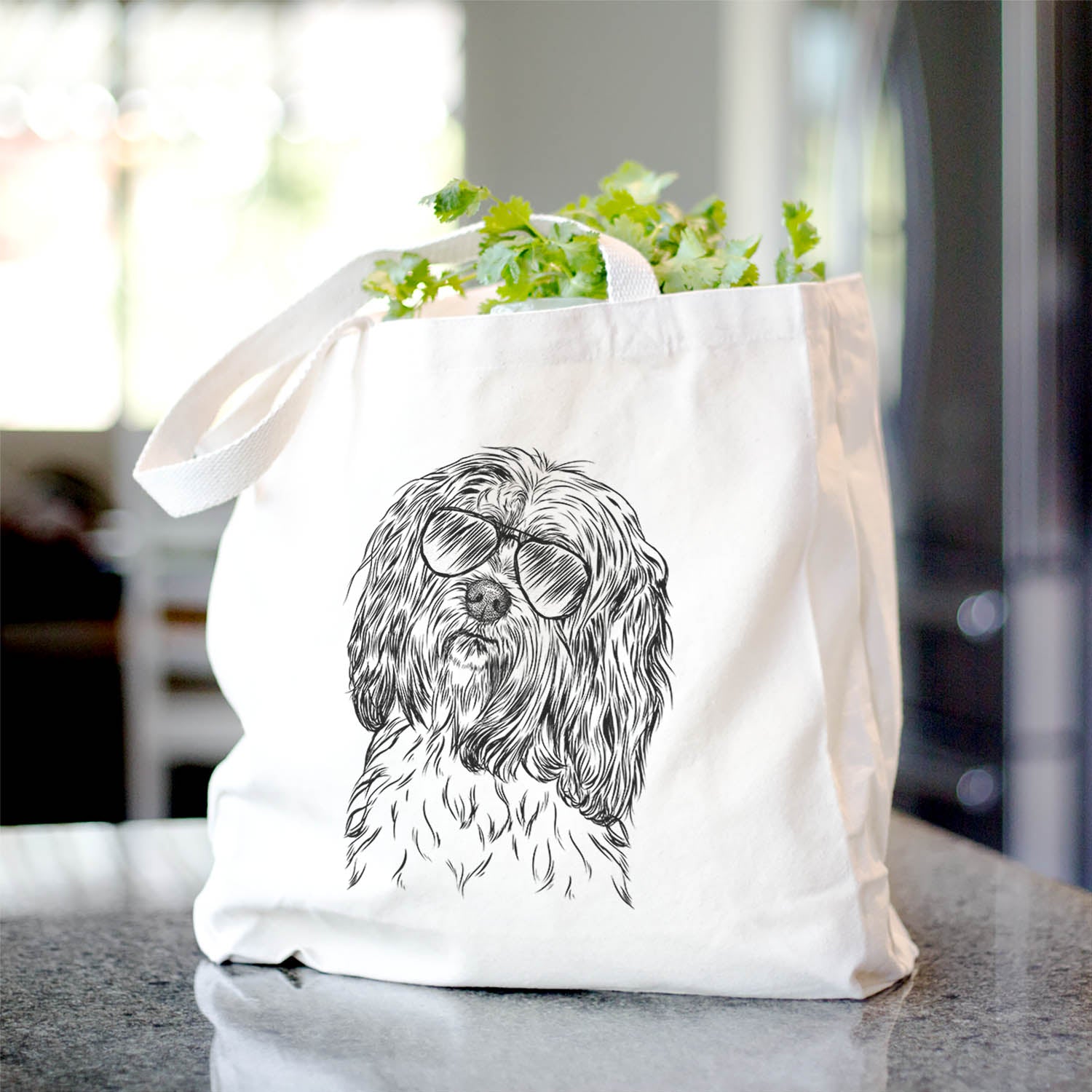 Shenpa the Tibetan Terrier - Tote Bag