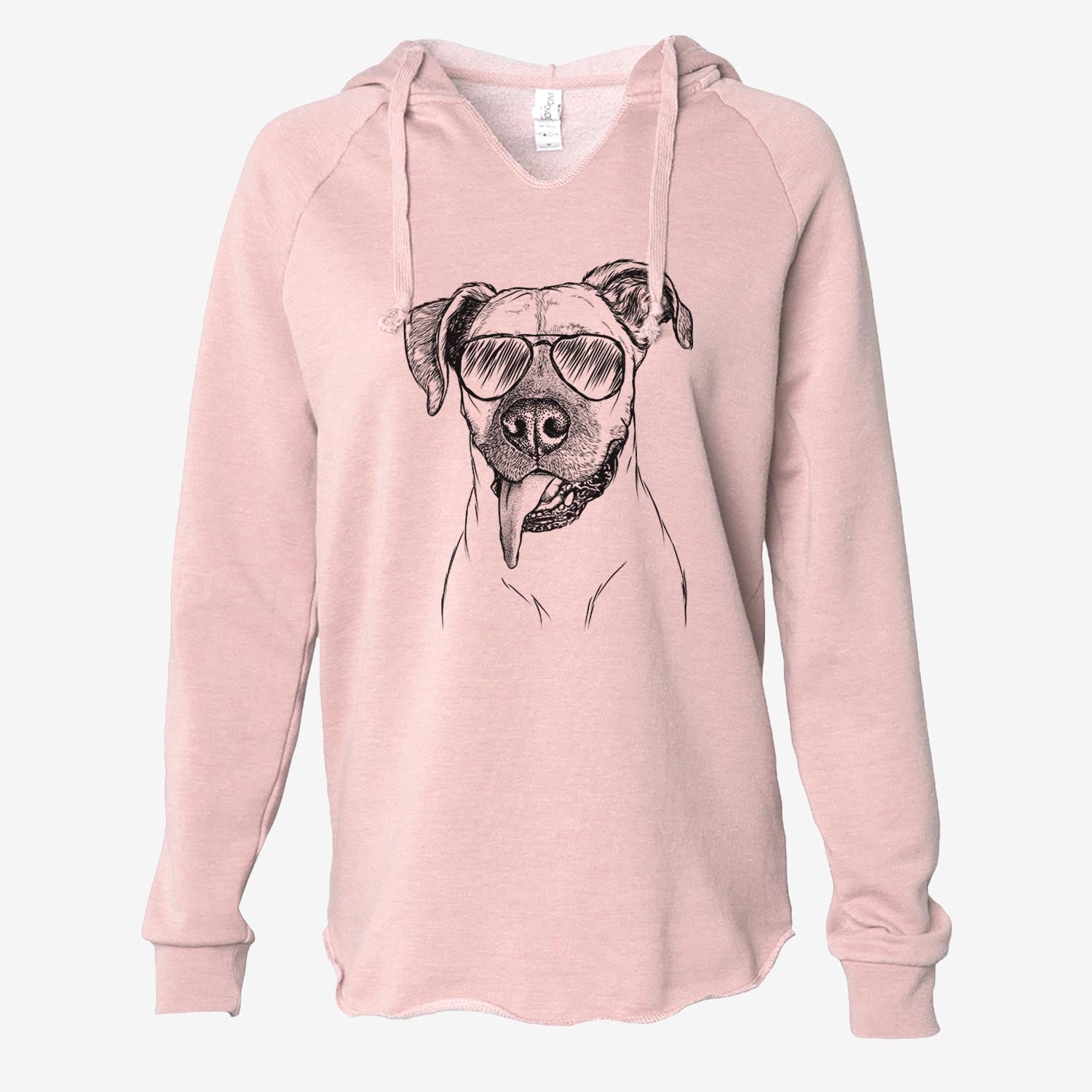 Sir Jake the Boxer - Cali Wave Hooded Sweatshirt