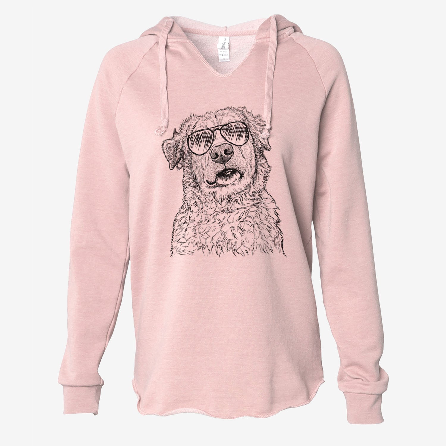 Smokey Jam the Middle Eastern Village Dog - Cali Wave Hooded Sweatshirt