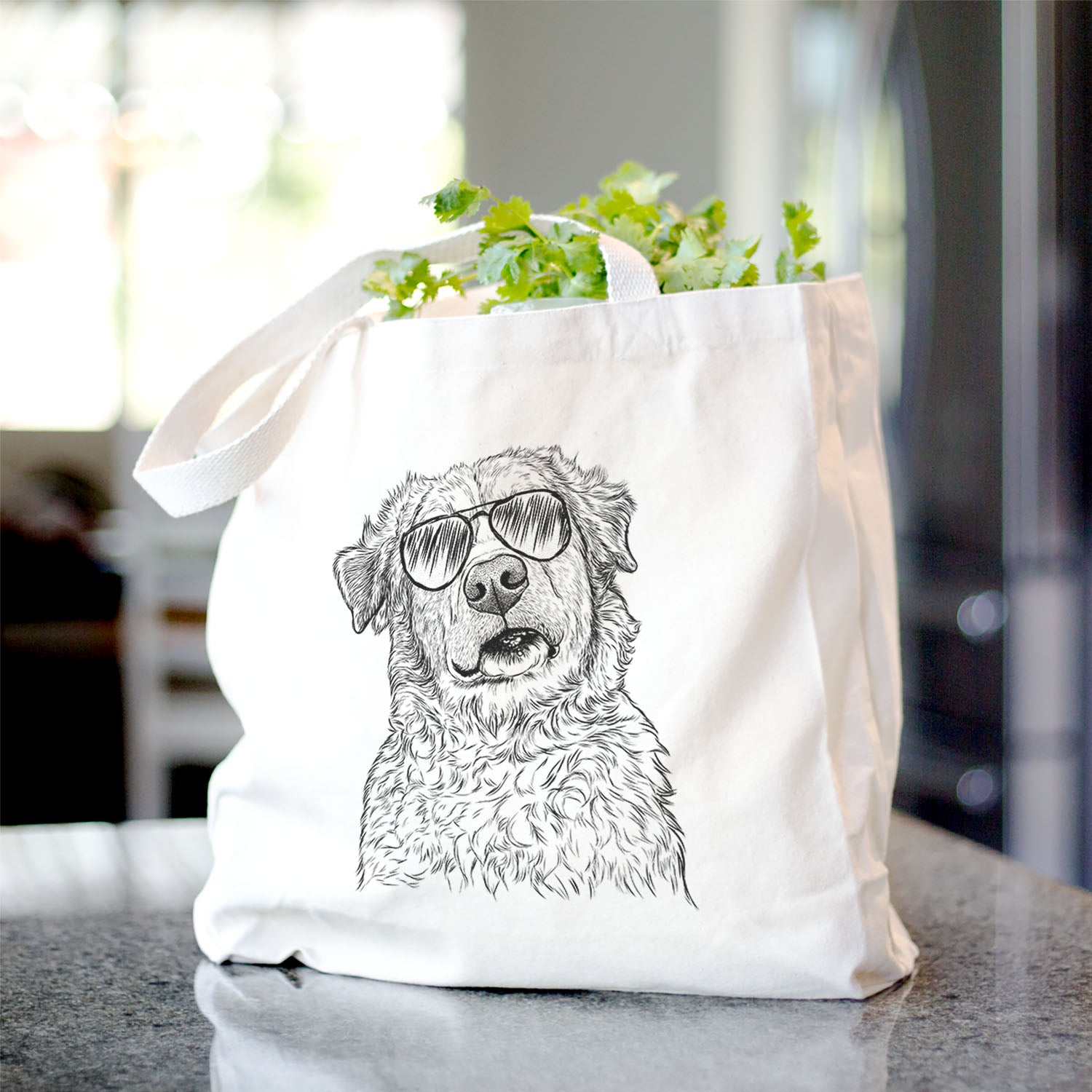 Smokey Jam the Middle Eastern Village Dog - Tote Bag